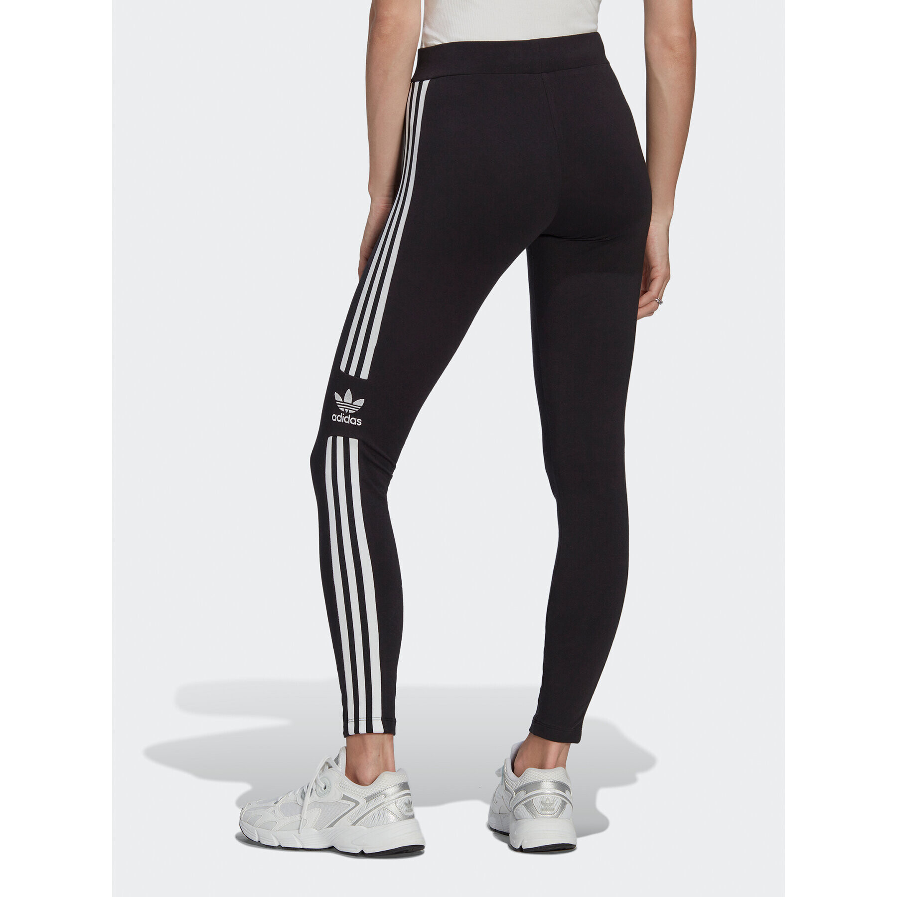 adidas Legíny Trefoil IB7305 Čierna Slim Fit - Pepit.sk