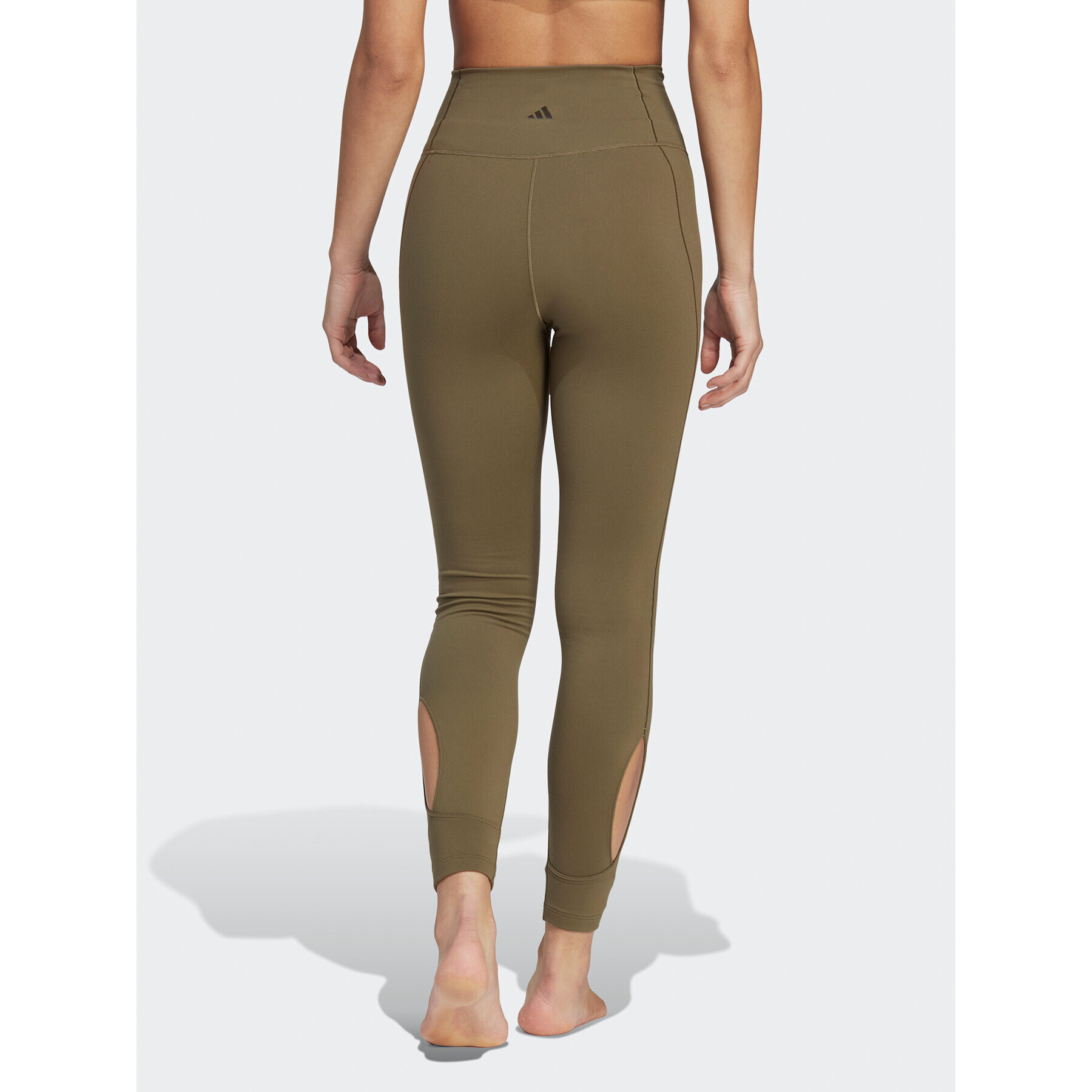 adidas Legíny Yoga Studio Wrapped 7/8 Leggings IB4595 Zelená - Pepit.sk