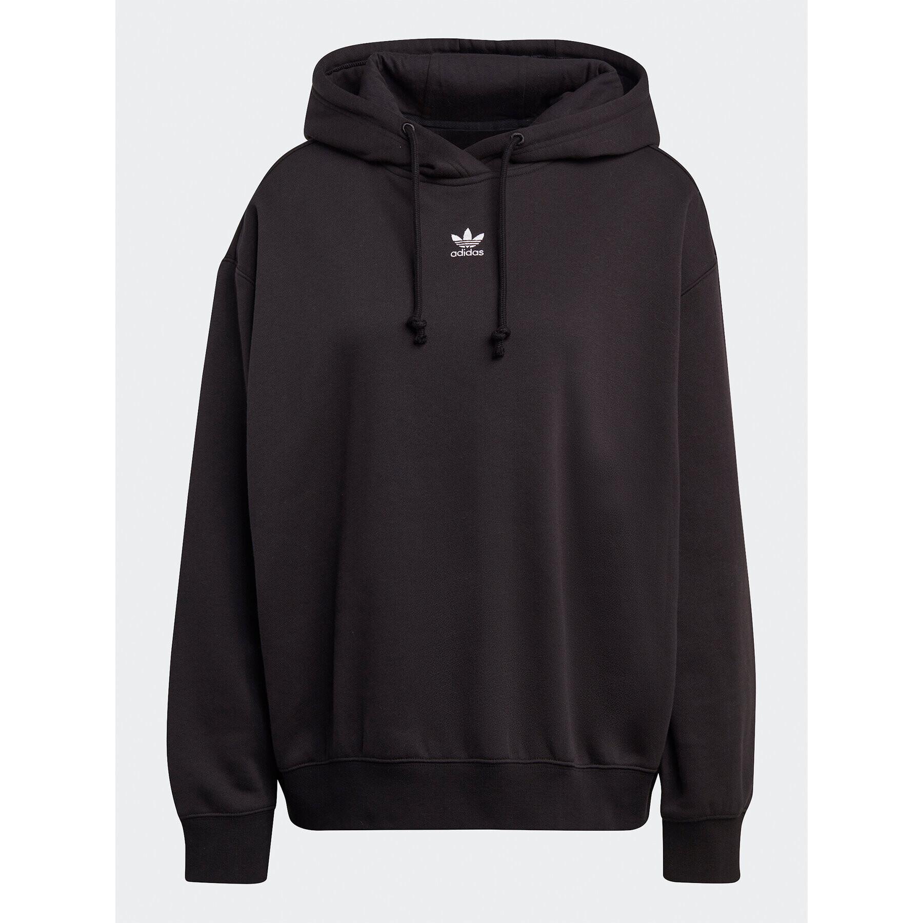 adidas Mikina Adicolor Essentials Boyfriend Hoodie IC8342 Čierna Loose Fit - Pepit.sk