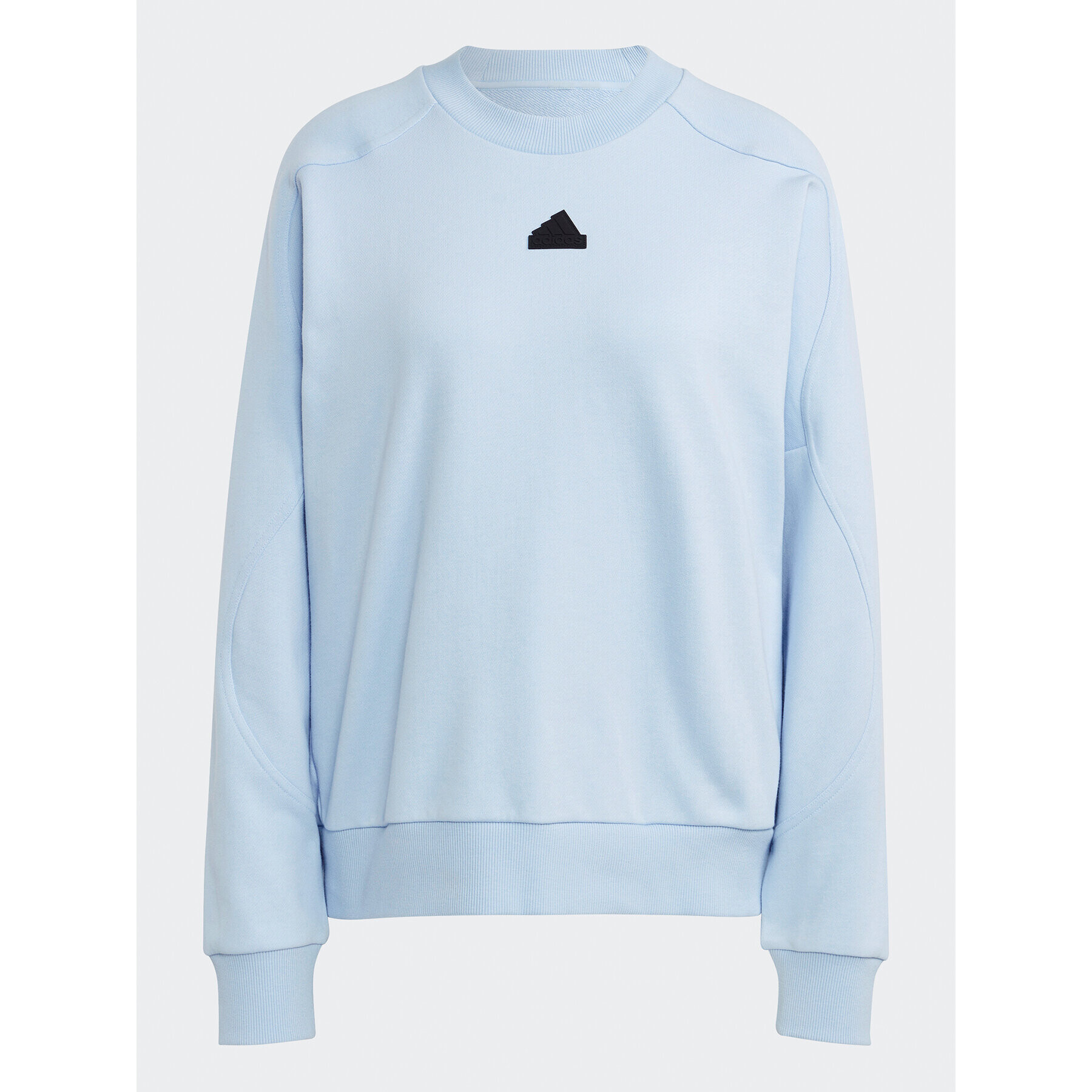 adidas Mikina City Escape Loose Crew Sweatshirt IC0278 Modrá Loose Fit - Pepit.sk