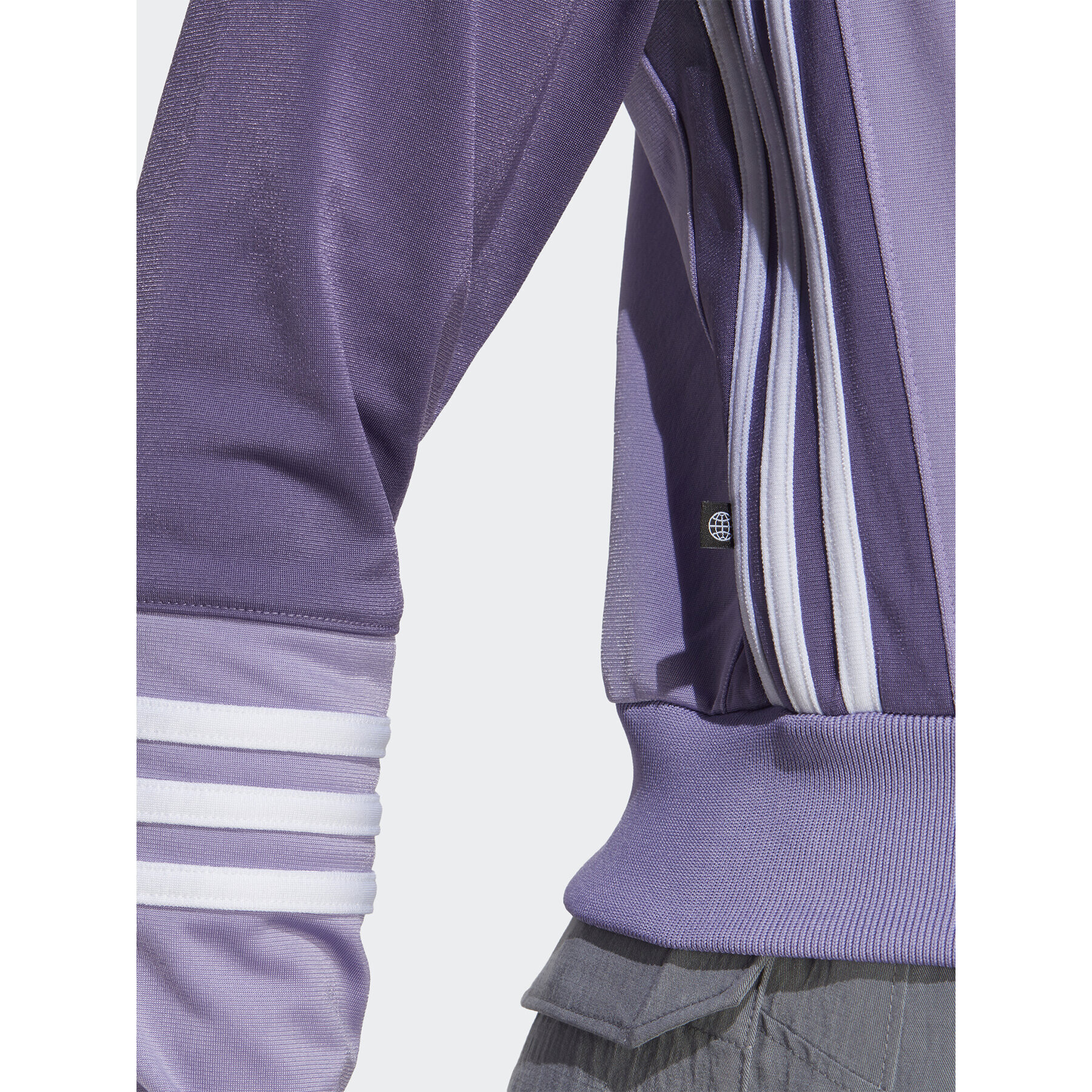 adidas Mikina Crop Track Top IC2375 Fialová - Pepit.sk