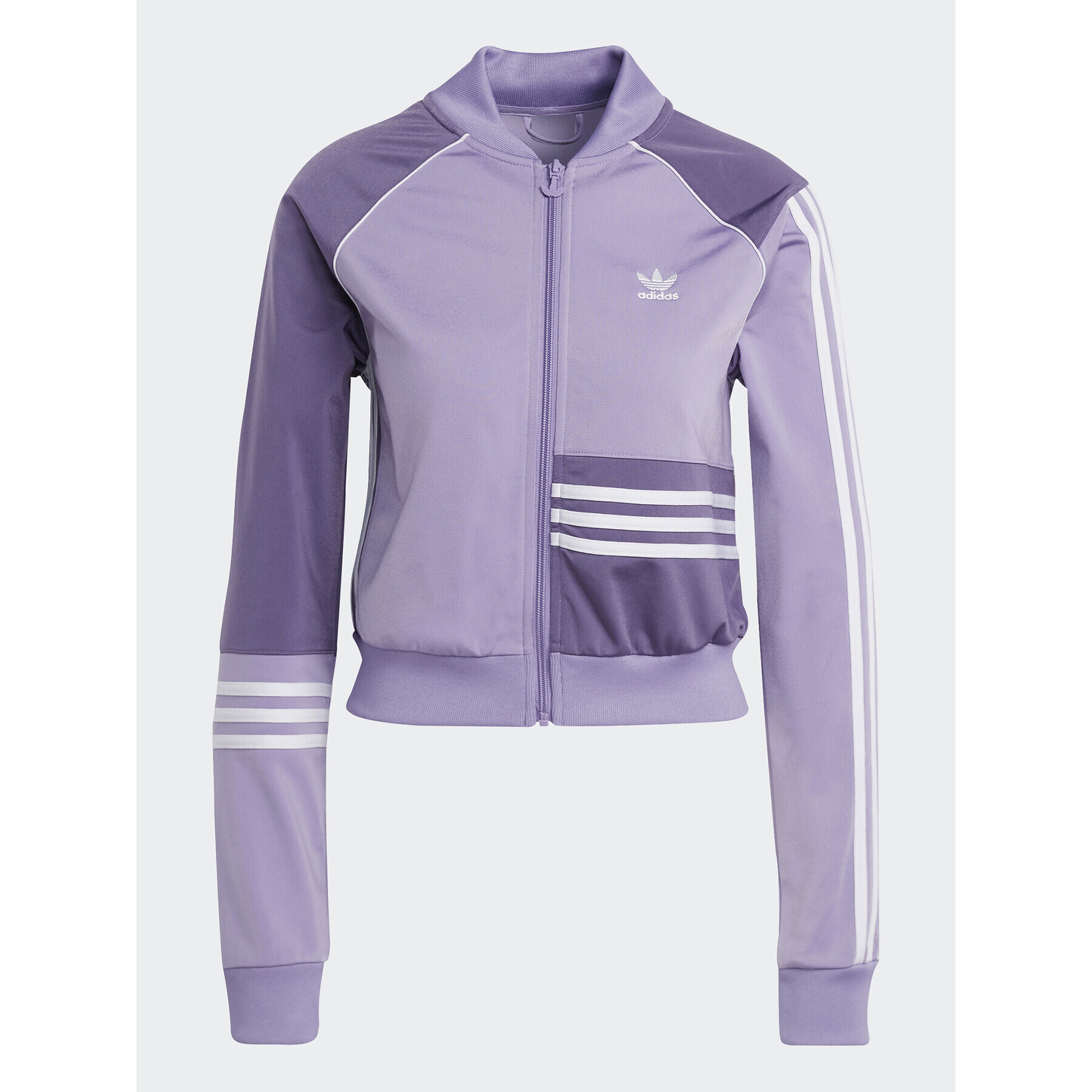 adidas Mikina Crop Track Top IC2375 Fialová - Pepit.sk