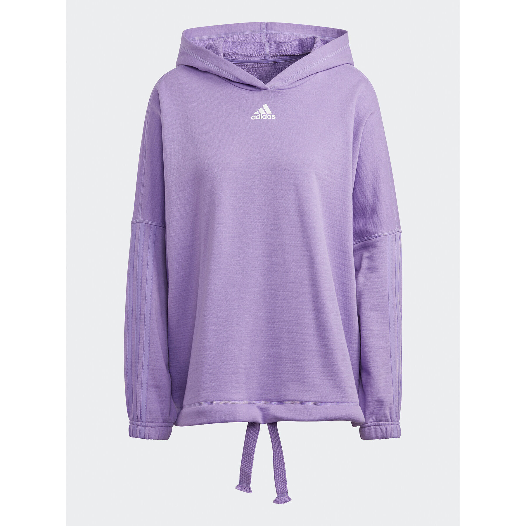 adidas Mikina Dance Oversized Versatile Hoodie IC6694 Fialová Loose Fit - Pepit.sk