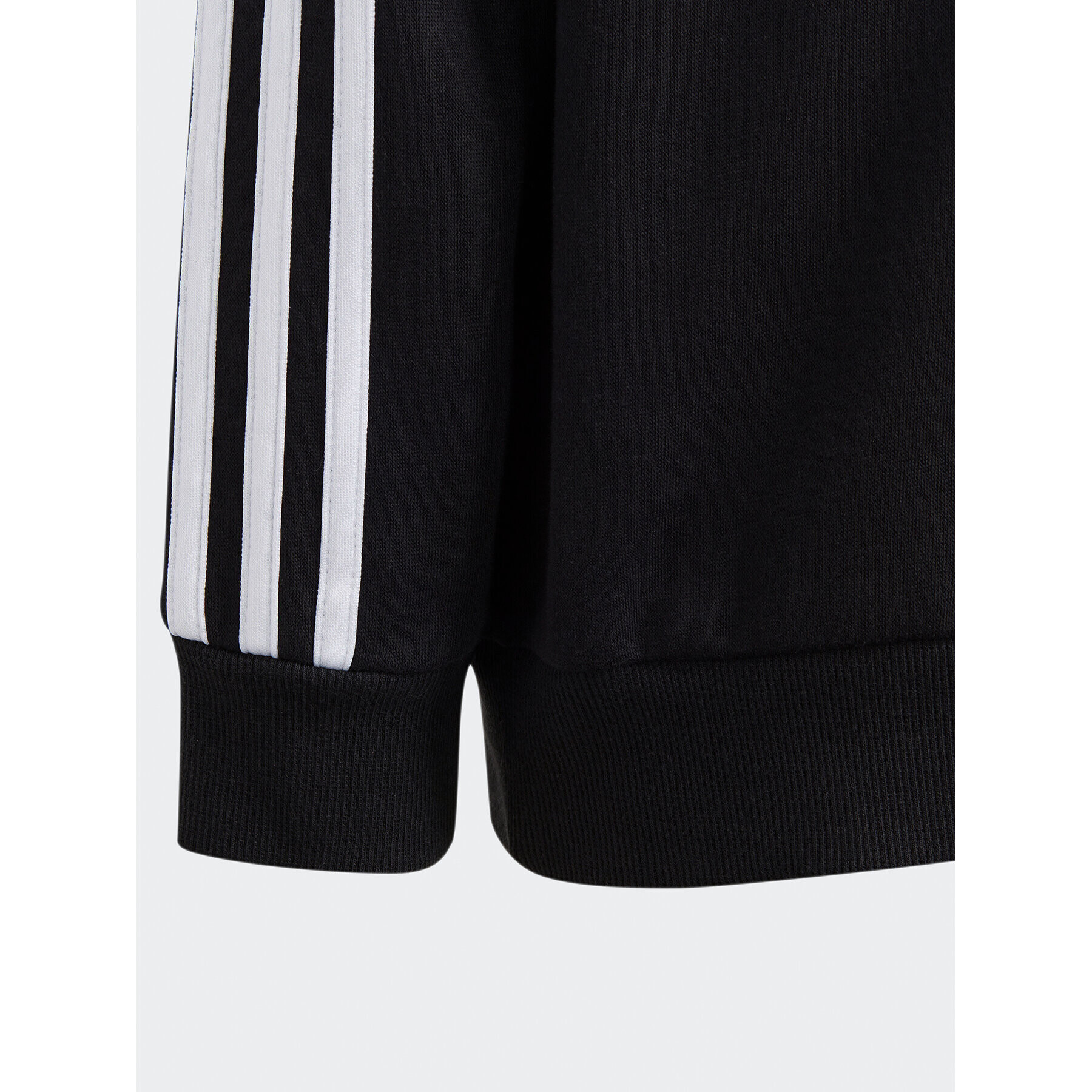 adidas Mikina Essentials 3-Stripes Crewneck Sweatshirt IC9134 Čierna Regular Fit - Pepit.sk