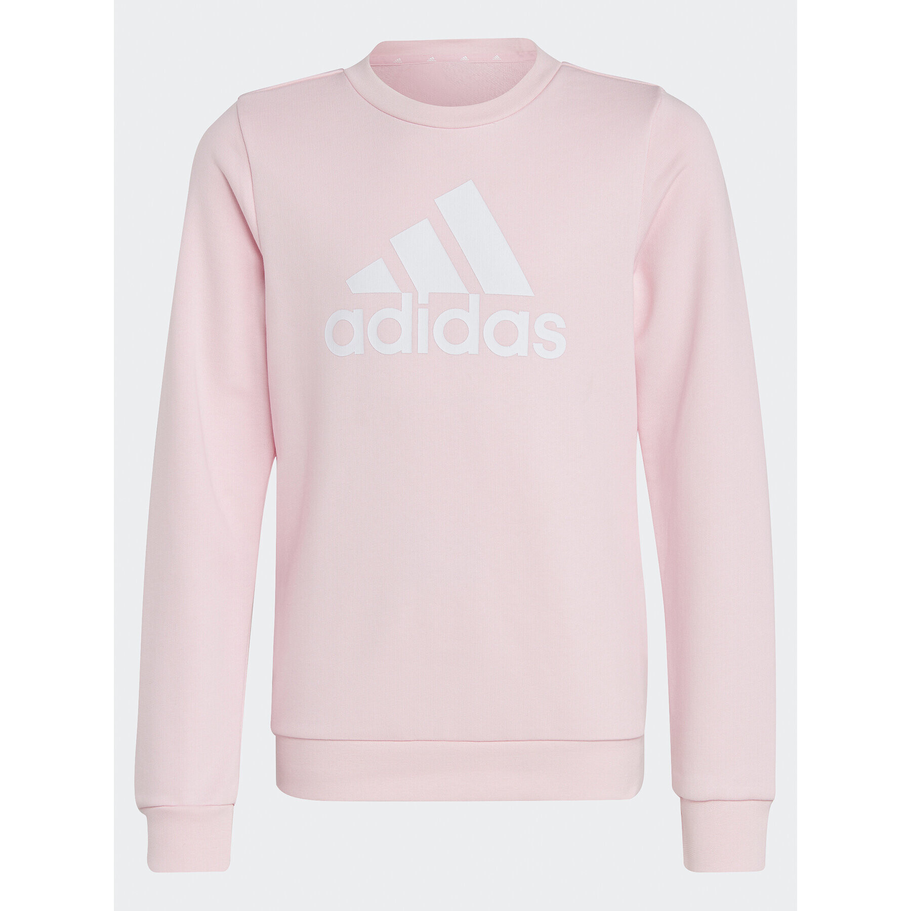 adidas Mikina Essentials Big Logo IC6119 Ružová Slim Fit - Pepit.sk