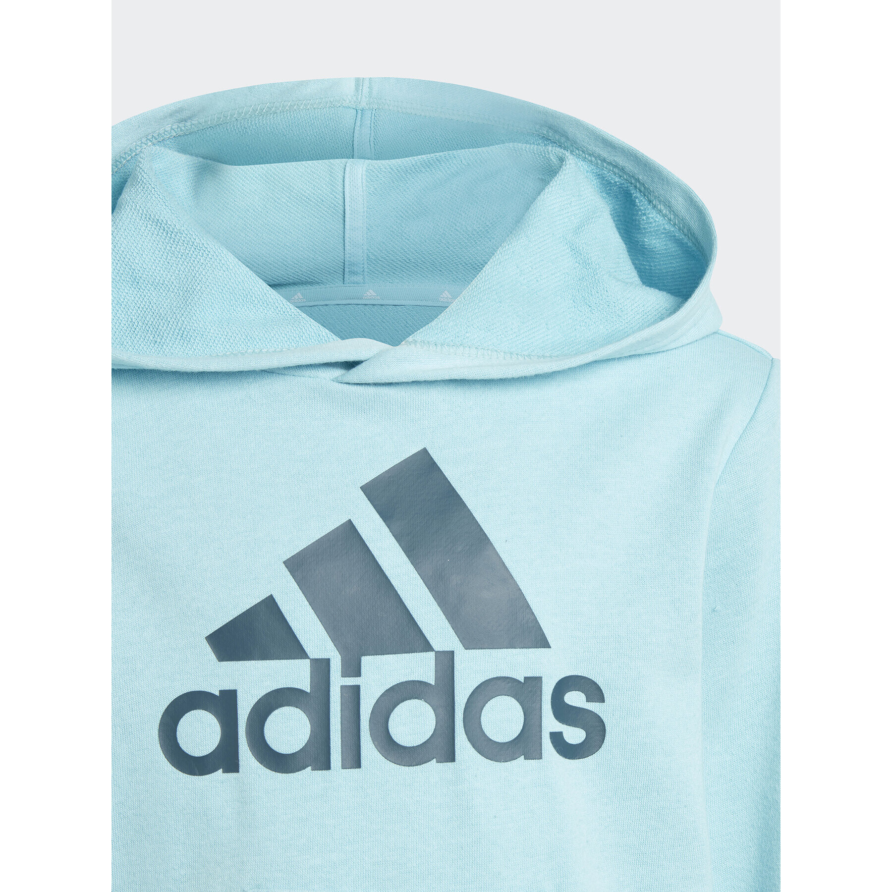 adidas Mikina Essentials Logo IJ6375 Modrá Regular Fit - Pepit.sk