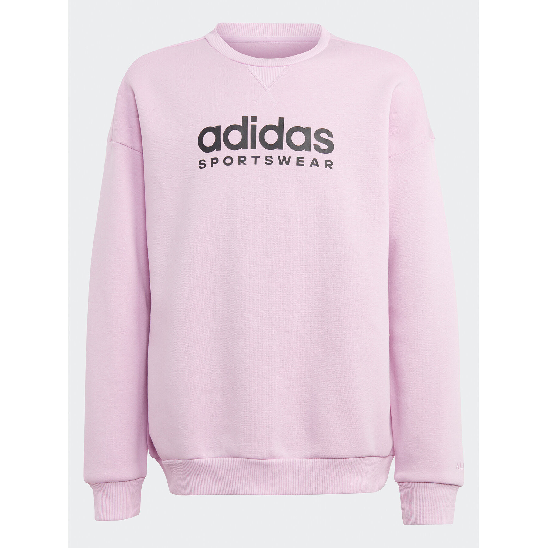 adidas Mikina Fleece IL4930 Ružová Loose Fit - Pepit.sk