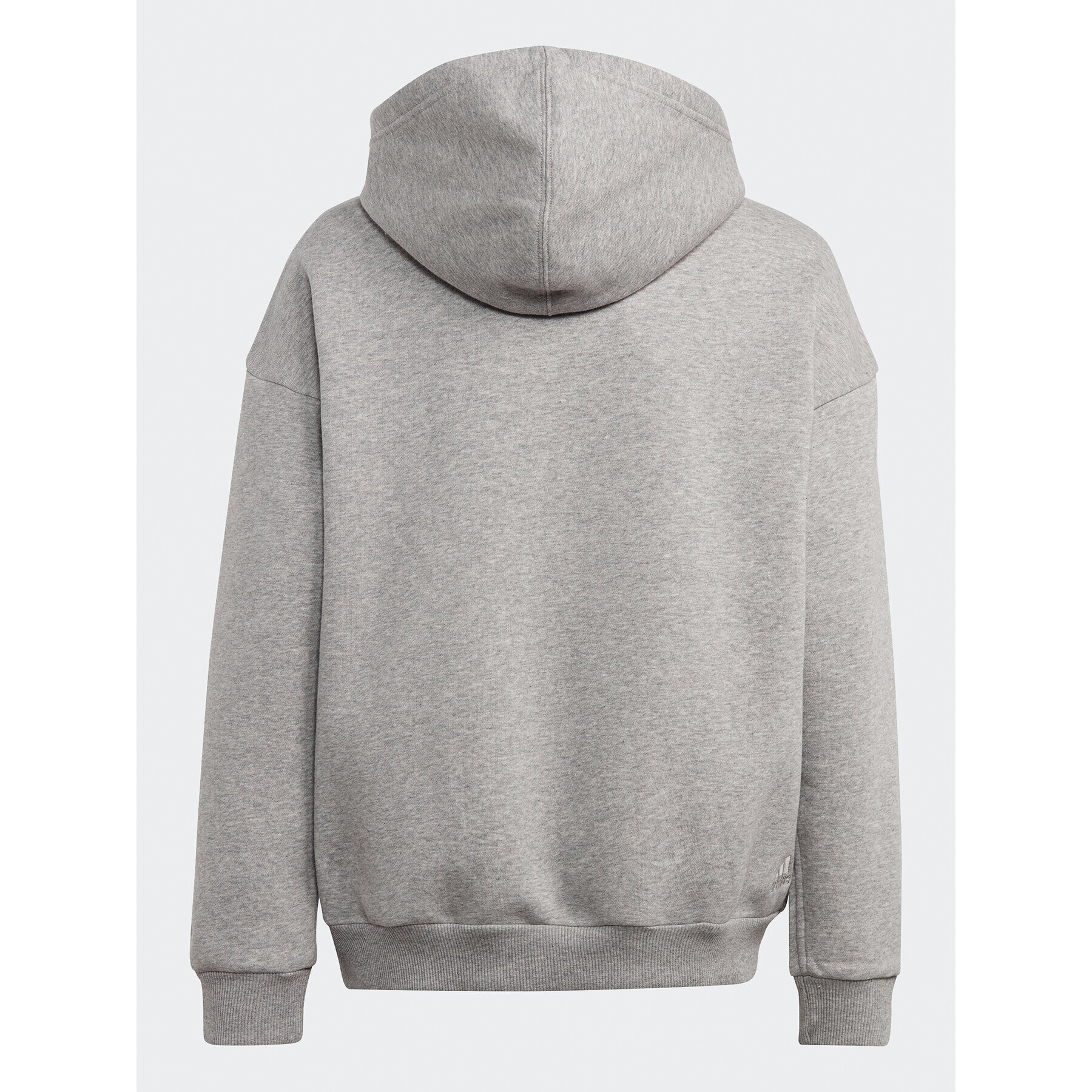 adidas Mikina Fleece IL4933 Sivá Loose Fit - Pepit.sk