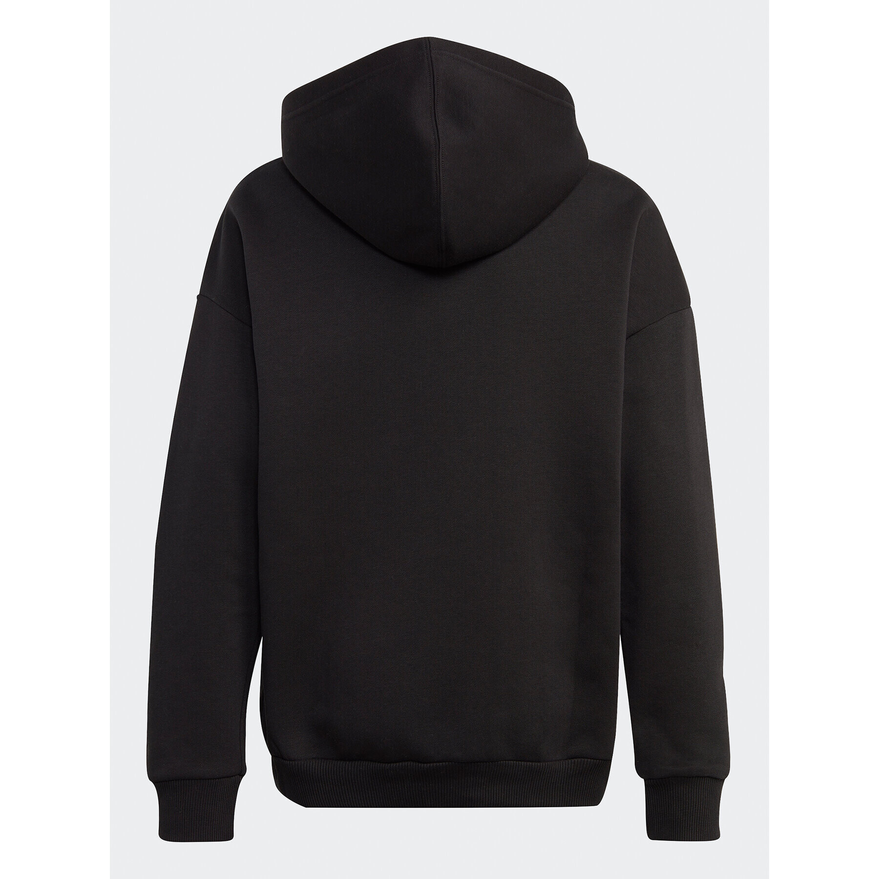 adidas Mikina Fleece IL4935 Čierna Loose Fit - Pepit.sk