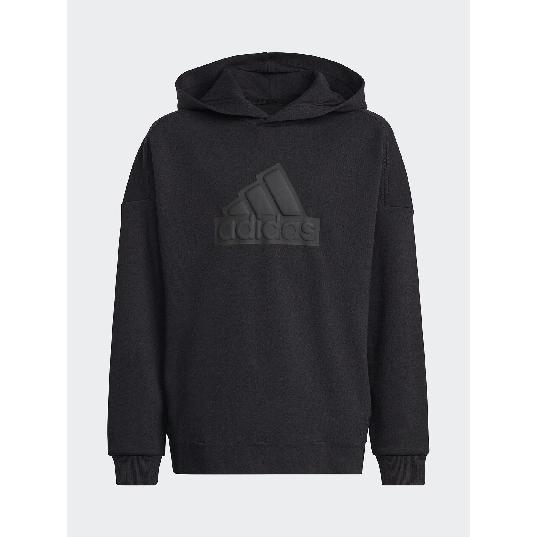 adidas Mikina Future Icons Logo HR6301 Čierna Loose Fit - Pepit.sk