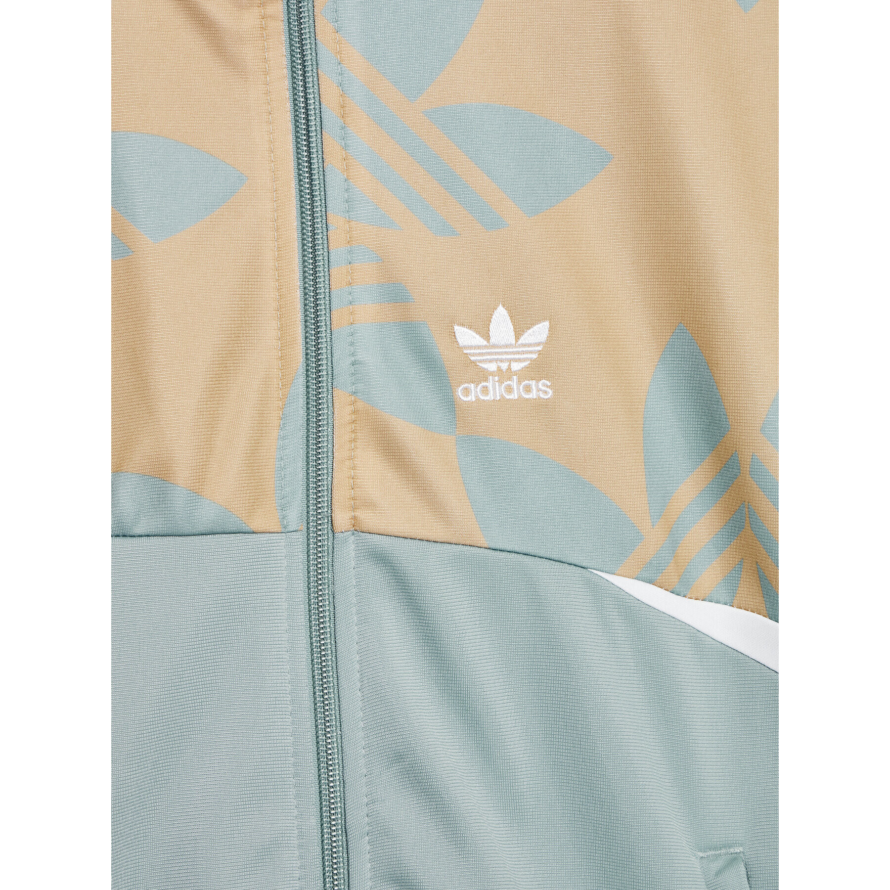 adidas Mikina Graphic Print HL6875 Modrá Loose Fit - Pepit.sk