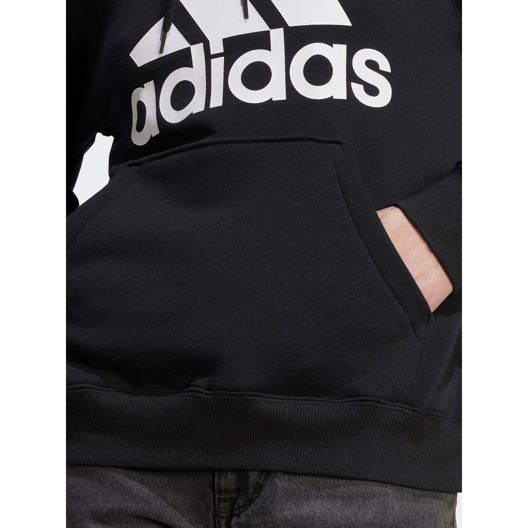 adidas Mikina HZ2984 Čierna Regular Fit - Pepit.sk