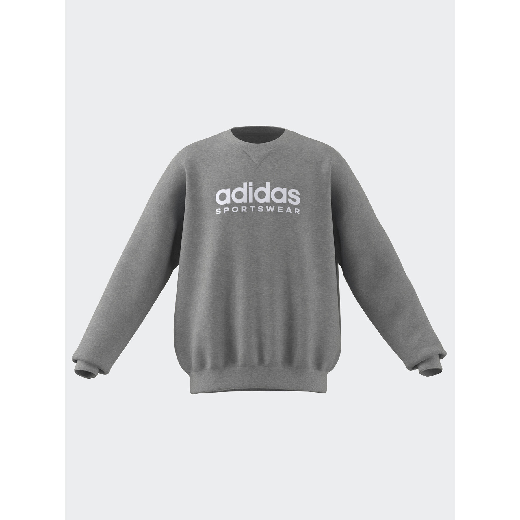 adidas Mikina IL4931 Sivá Loose Fit - Pepit.sk