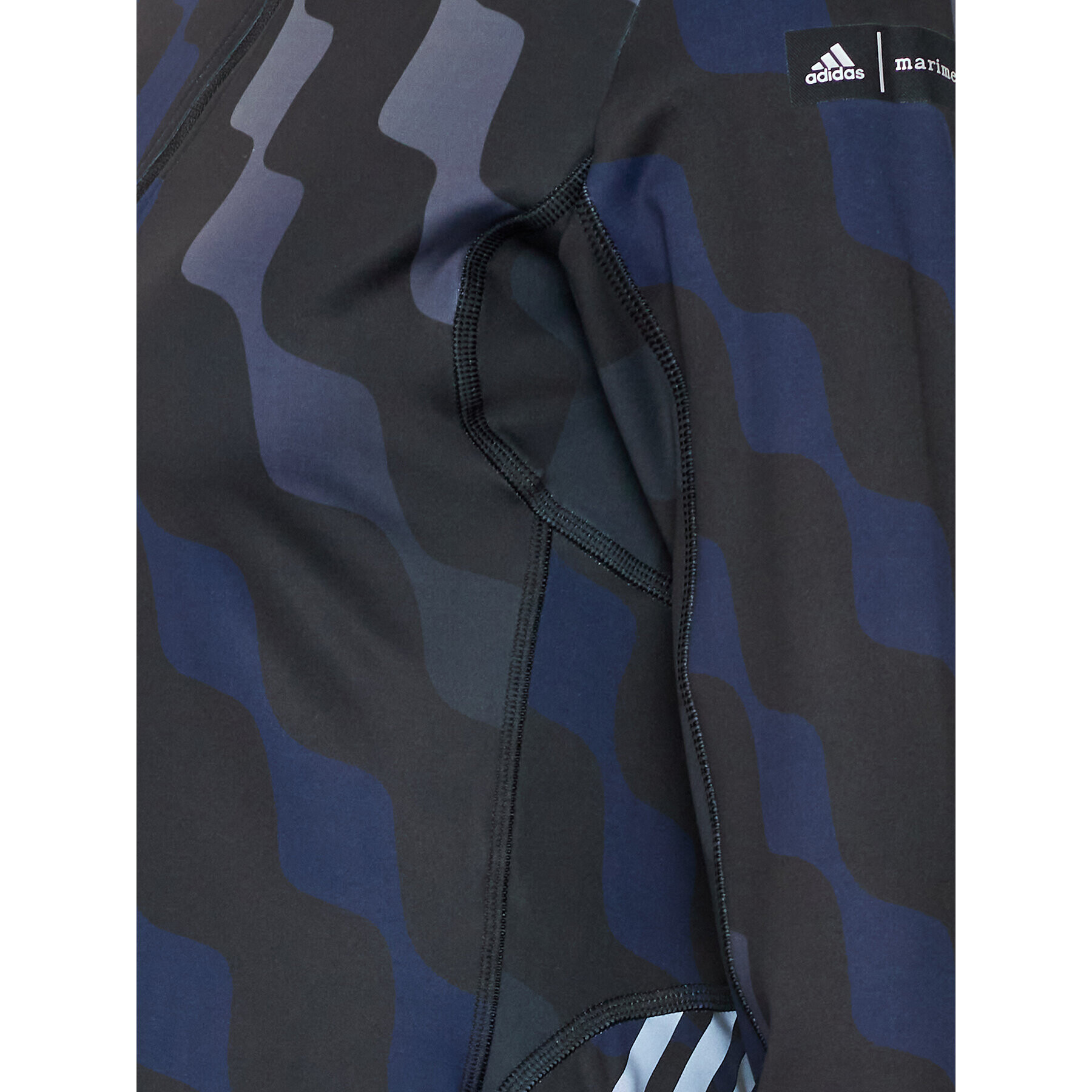 adidas Mikina MARIMEKKO Run Icon HH7314 Čierna Slim Fit - Pepit.sk