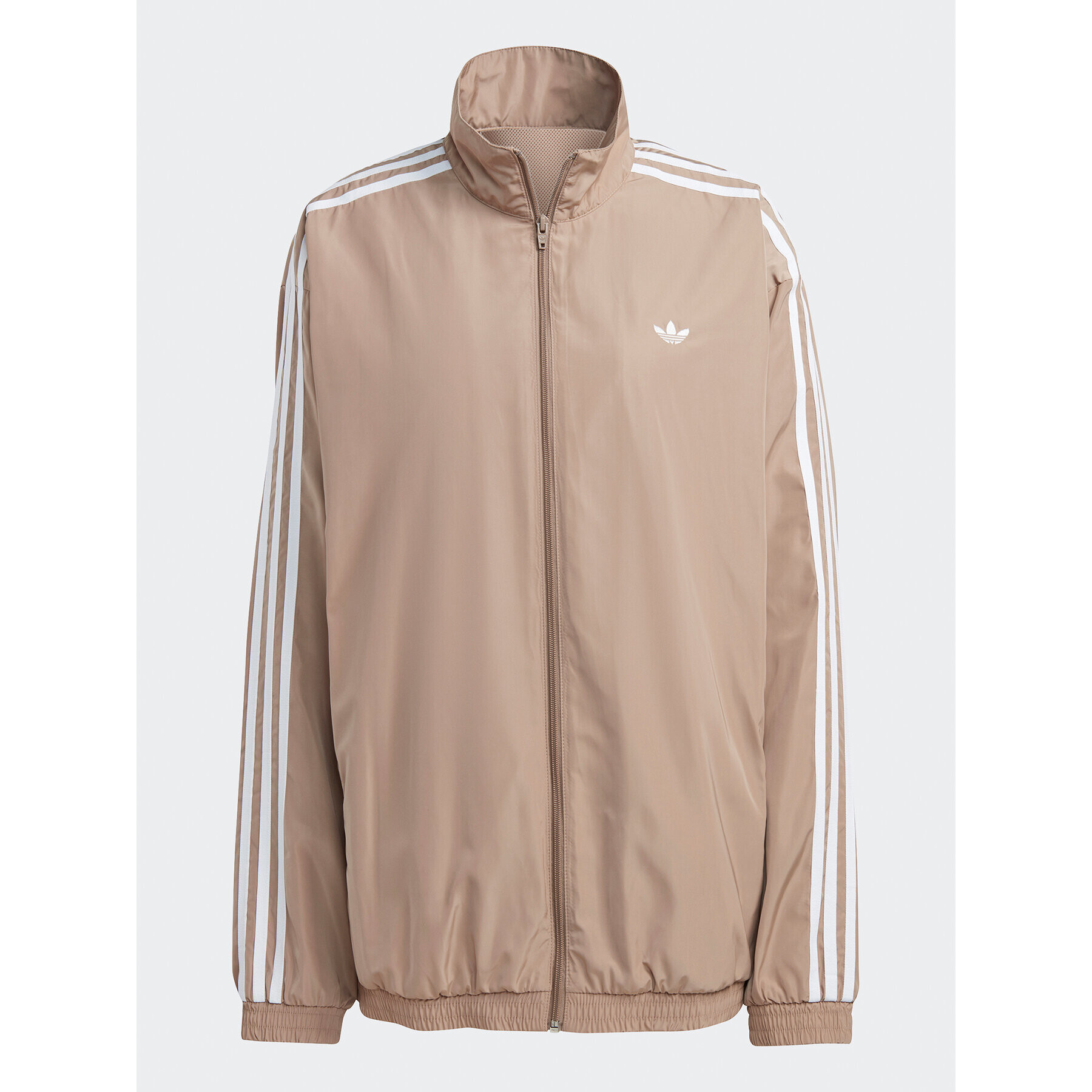 adidas Mikina Oversized Track Top IP7143 Hnedá Loose Fit - Pepit.sk