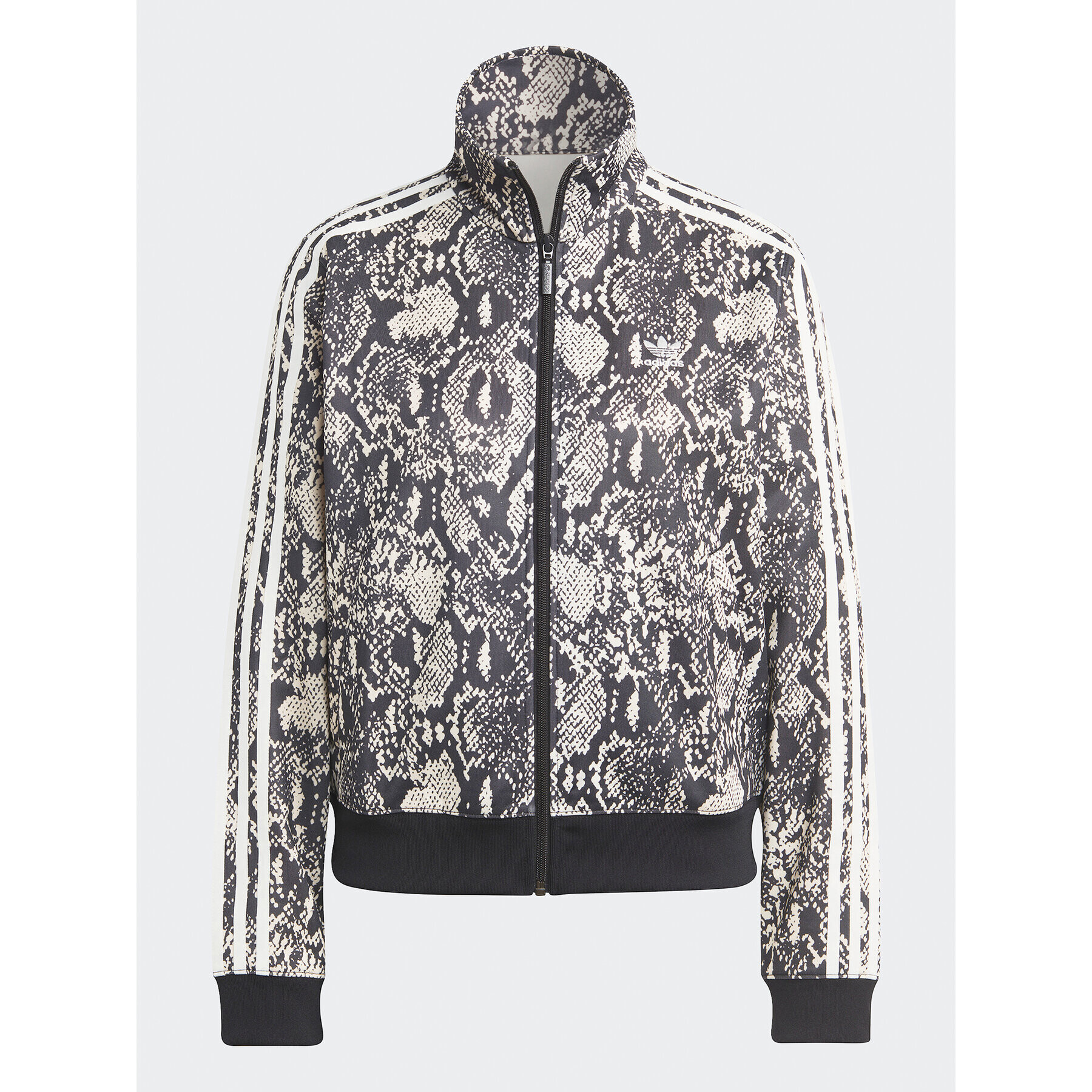 adidas Mikina Python Allover Print Track Top IC6082 Čierna Regular Fit - Pepit.sk