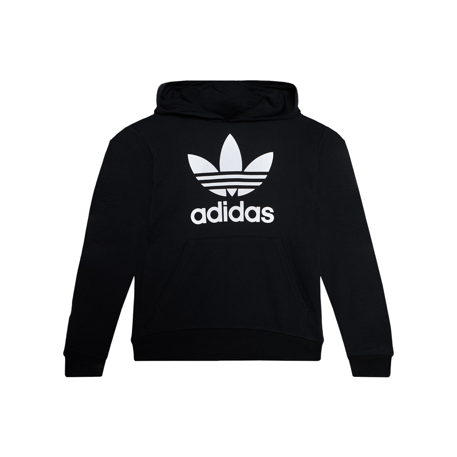 adidas Mikina Trefoil DV2870 Čierna Regular Fit - Pepit.sk