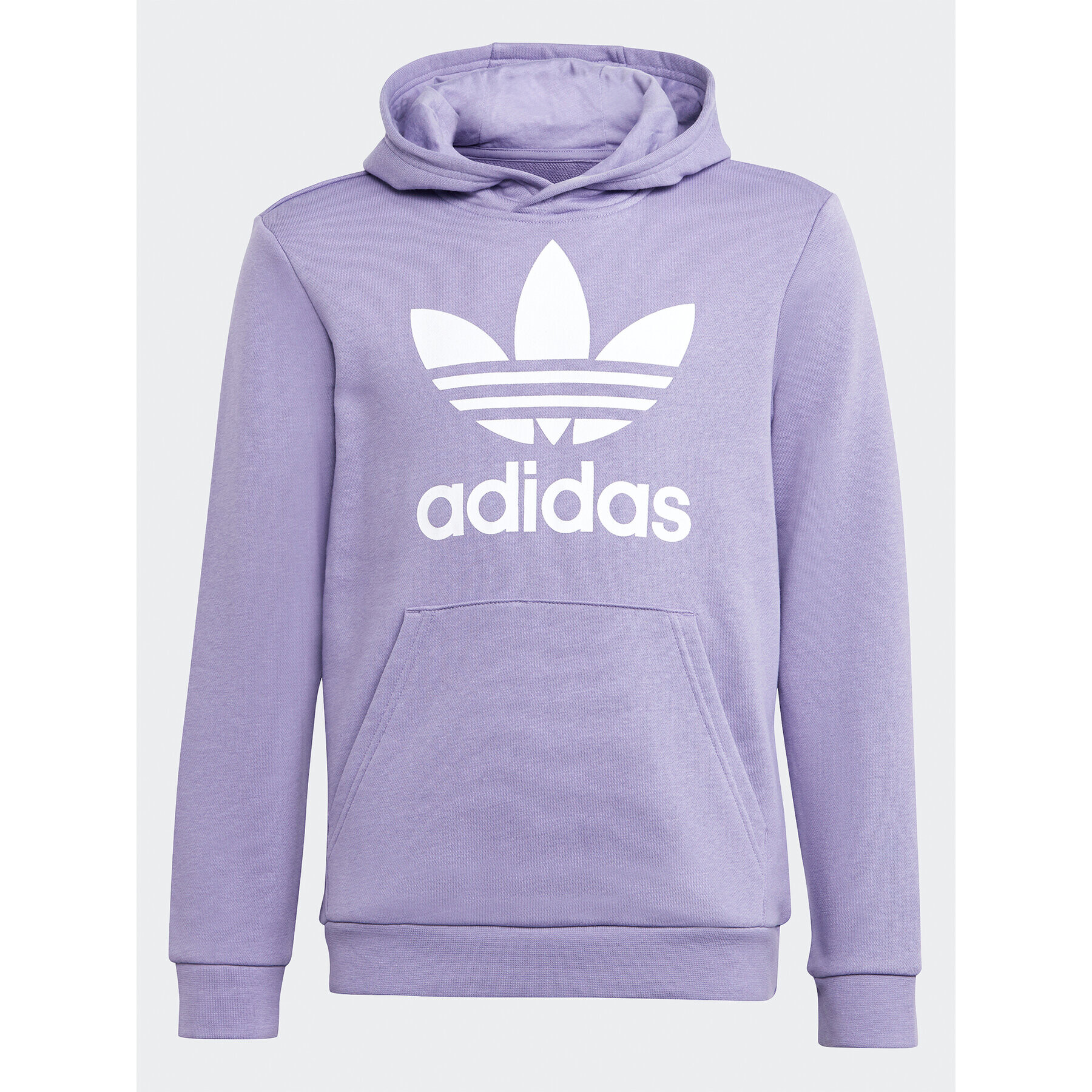 adidas Mikina Trefoil Hoodie IB9983 Fialová Regular Fit - Pepit.sk