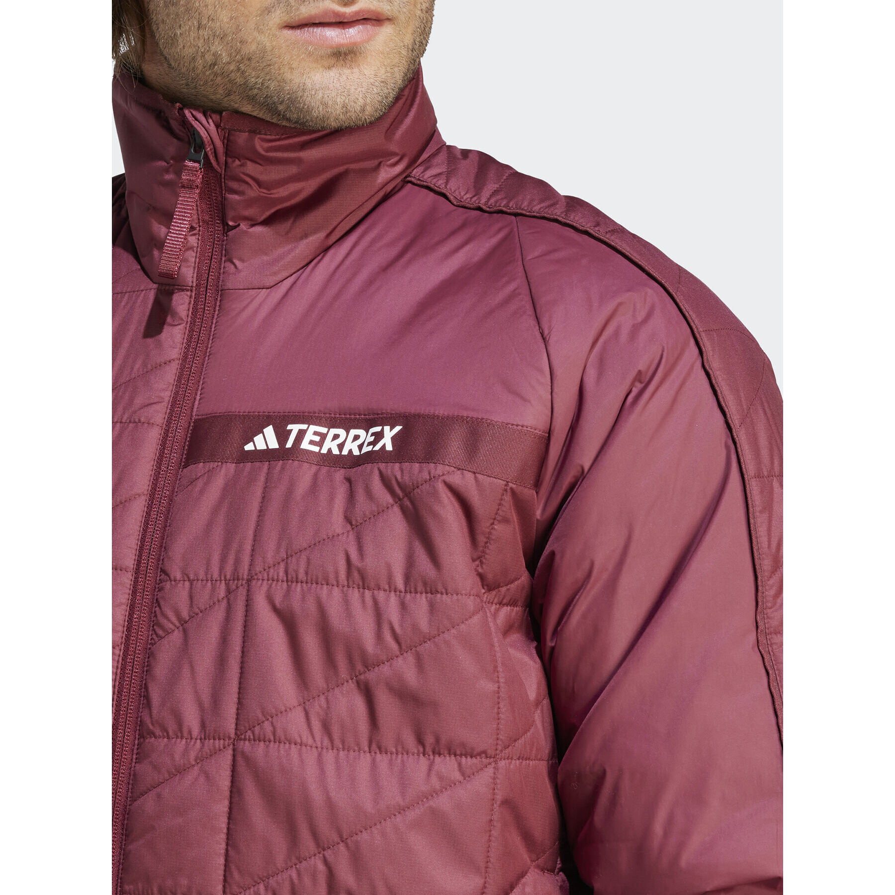 adidas Outdoorová bunda Terrex Multi IB4187 Červená Regular Fit - Pepit.sk