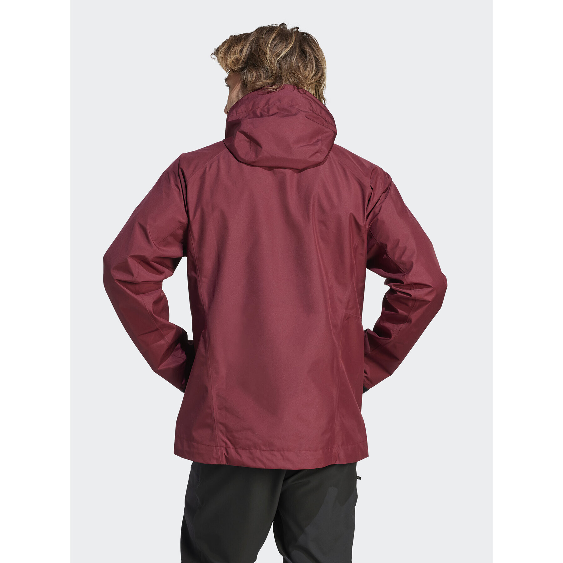 adidas Outdoorová bunda Terrex Xperior GORE-TEX Paclite Rain IB4259 Červená Regular Fit - Pepit.sk