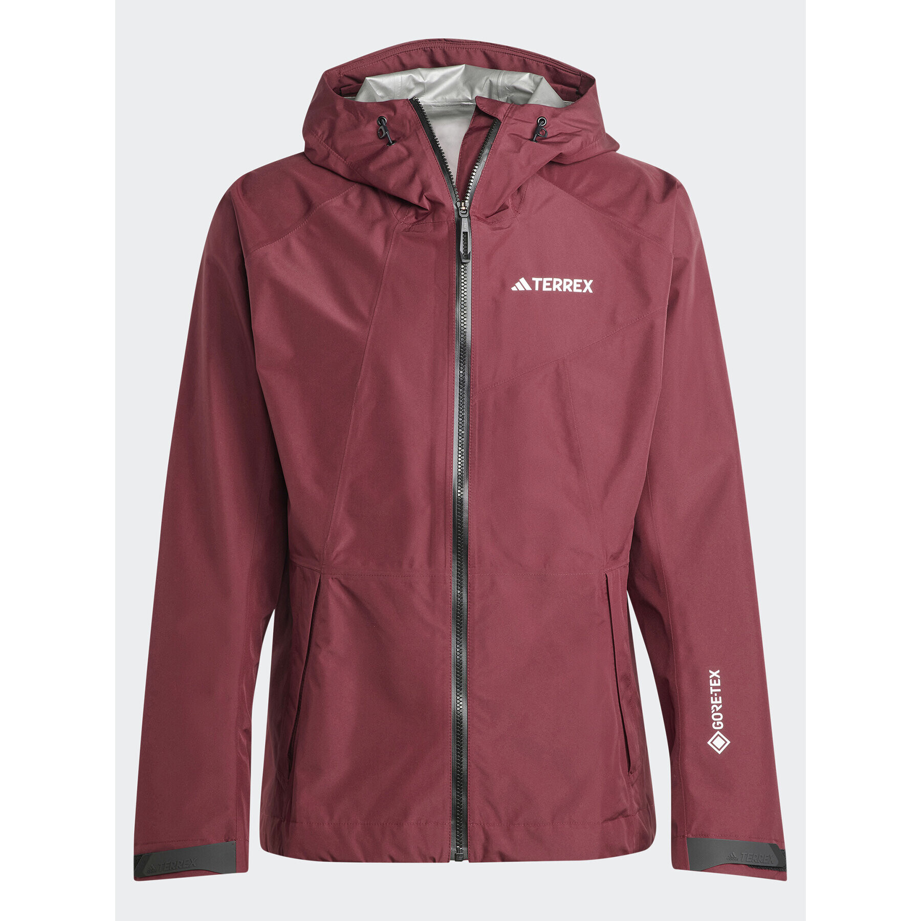 adidas Outdoorová bunda Terrex Xperior GORE-TEX Paclite Rain IB4259 Červená Regular Fit - Pepit.sk