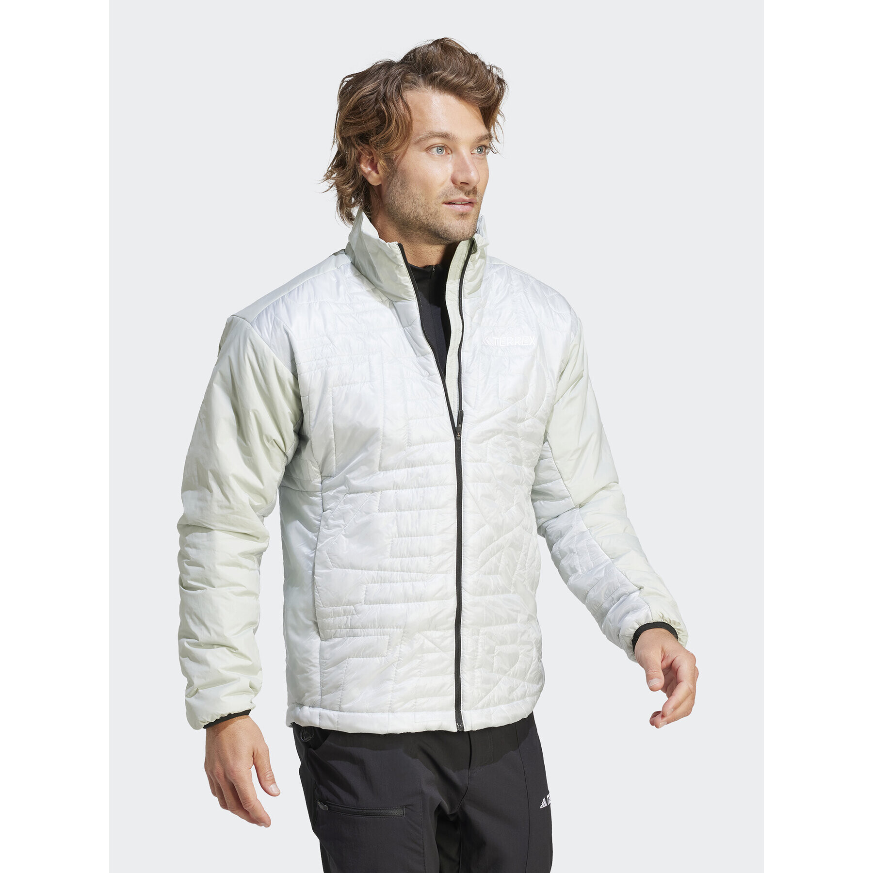 adidas Outdoorová bunda Terrex Xperior Varilite PrimaLoft IB4234 Sivá Regular Fit - Pepit.sk