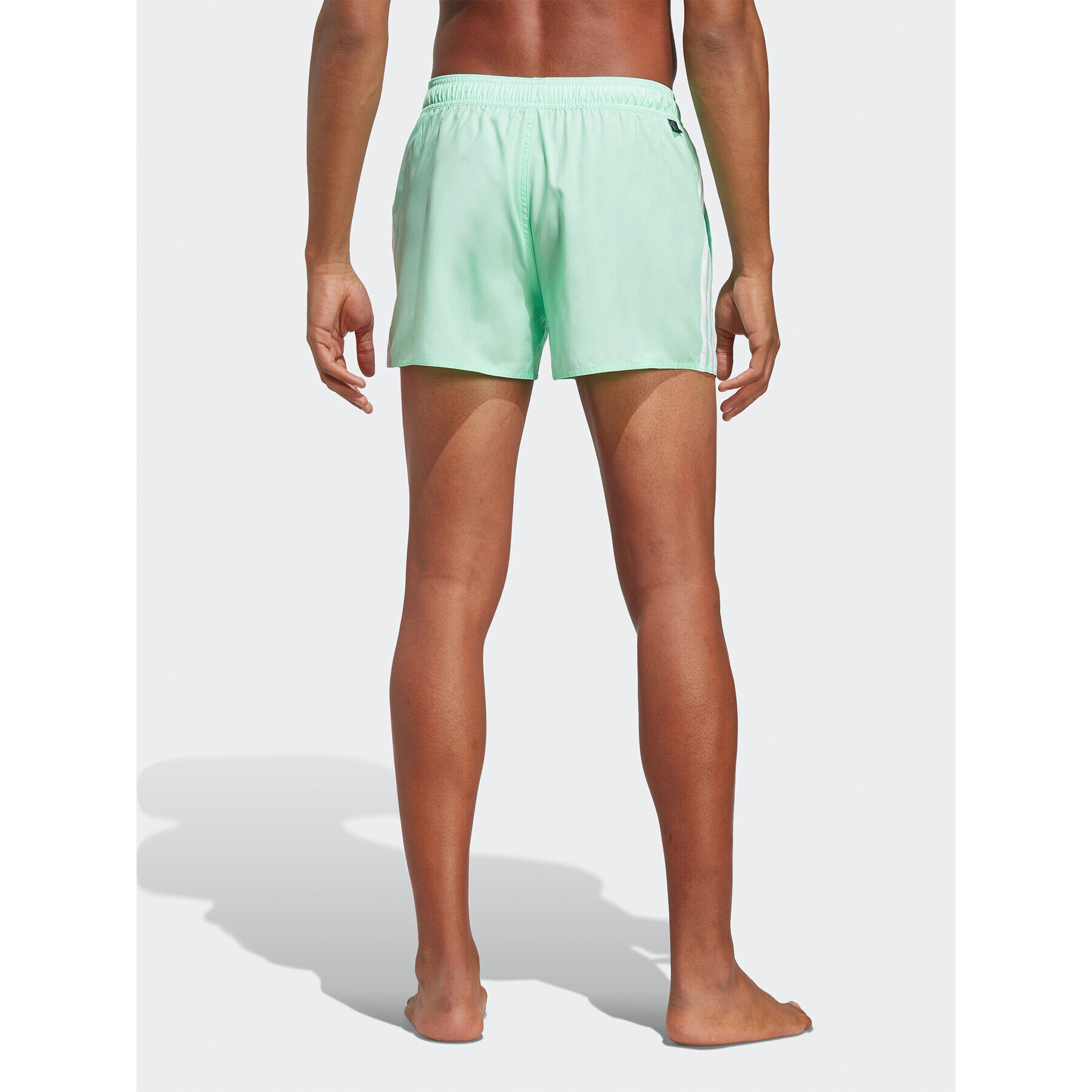 adidas Plavecké šortky 3-Stripes CLX Swim Shorts HT4370 Zelená Regular Fit - Pepit.sk