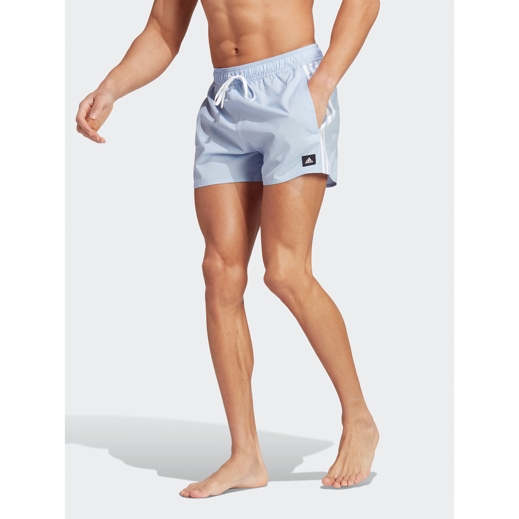 adidas Plavecké šortky 3-Stripes CLX Swim Shorts HT4373 Modrá Regular Fit - Pepit.sk