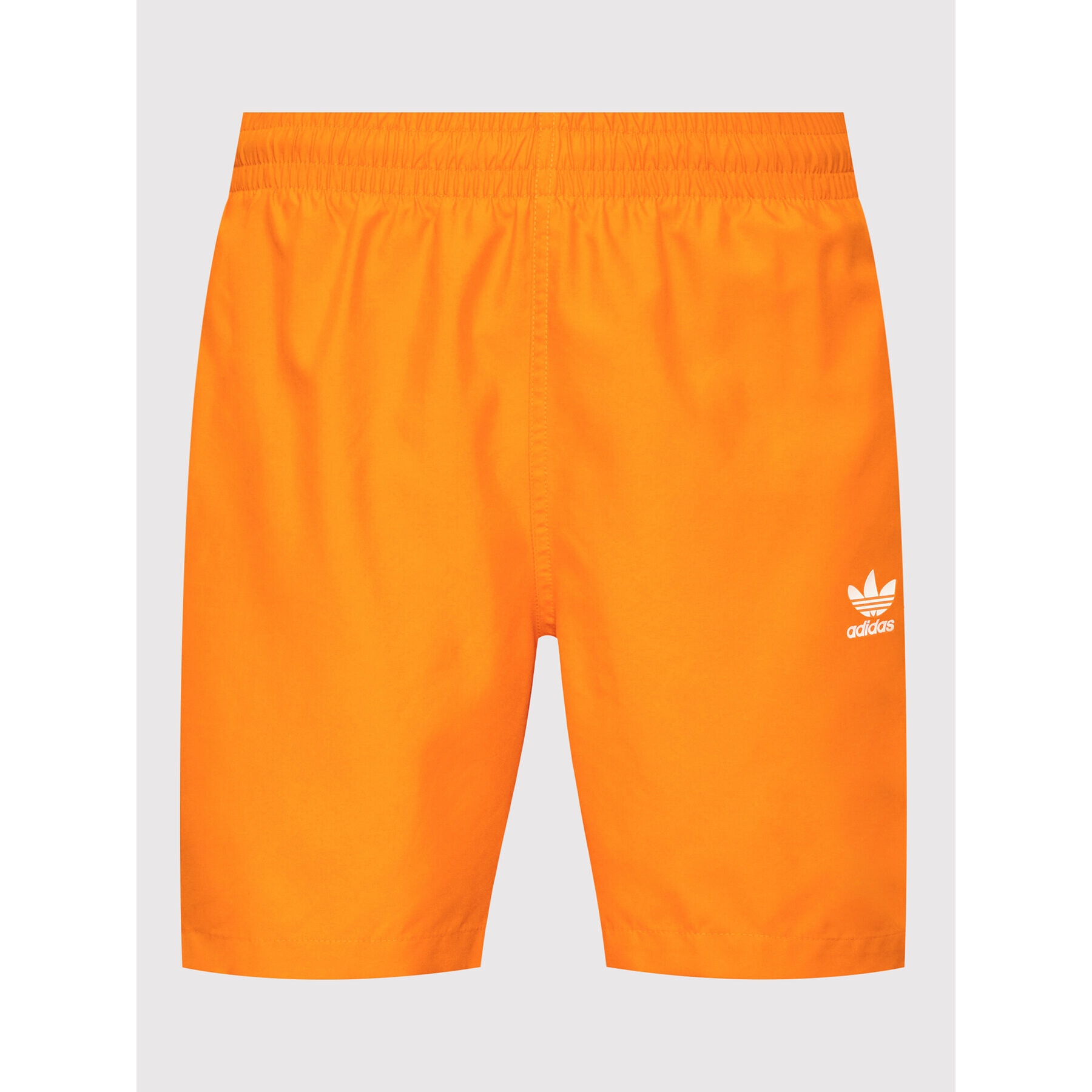 adidas Plavecké šortky adicolor Classics 3-Stripes HF2118 Oranžová Regular Fit - Pepit.sk