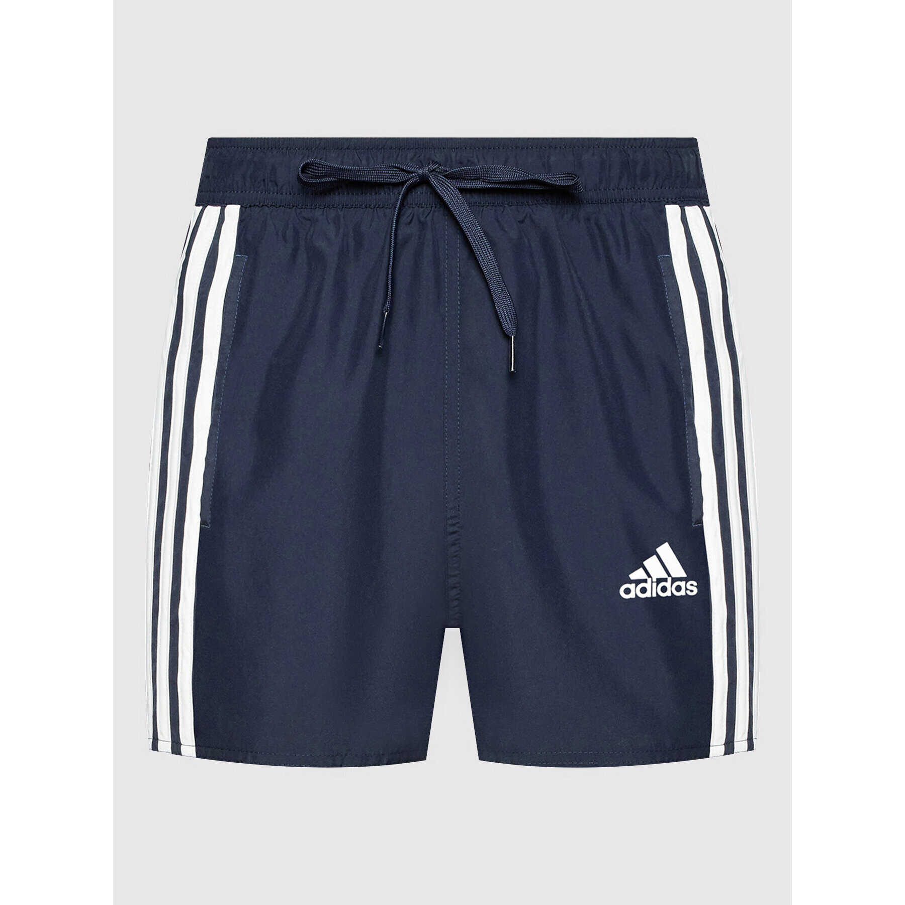 adidas Plavecké šortky Classic 3-Stripes GQ1100 Tmavomodrá Regular Fit - Pepit.sk