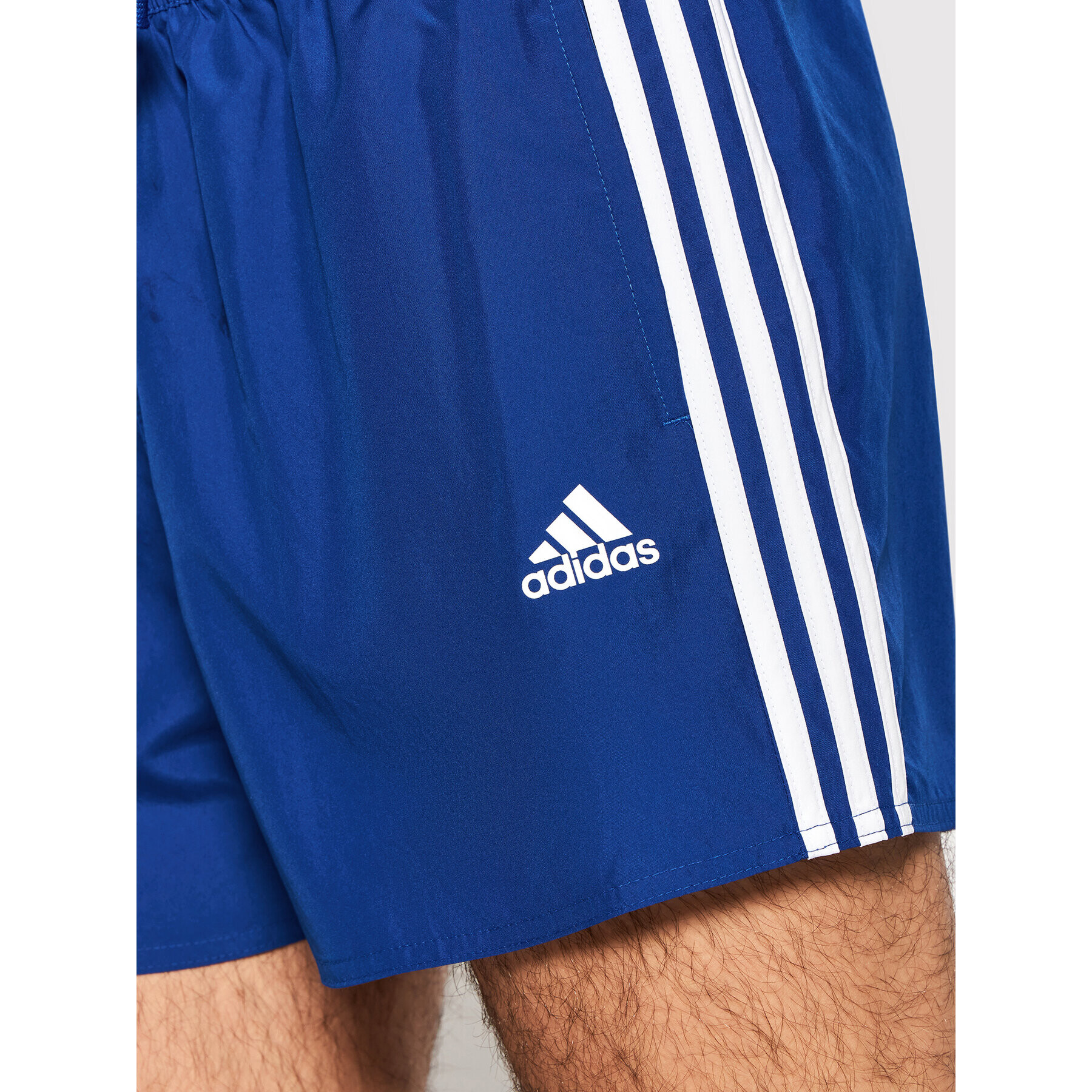 adidas Plavecké šortky Classic 3-Stripes GQ1102 Modrá Regular Fit - Pepit.sk