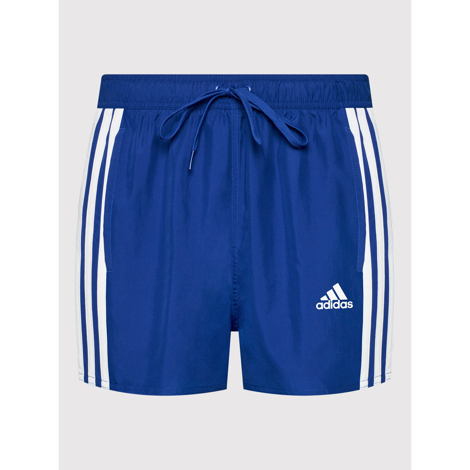 adidas Plavecké šortky Classic 3-Stripes GQ1102 Modrá Regular Fit - Pepit.sk