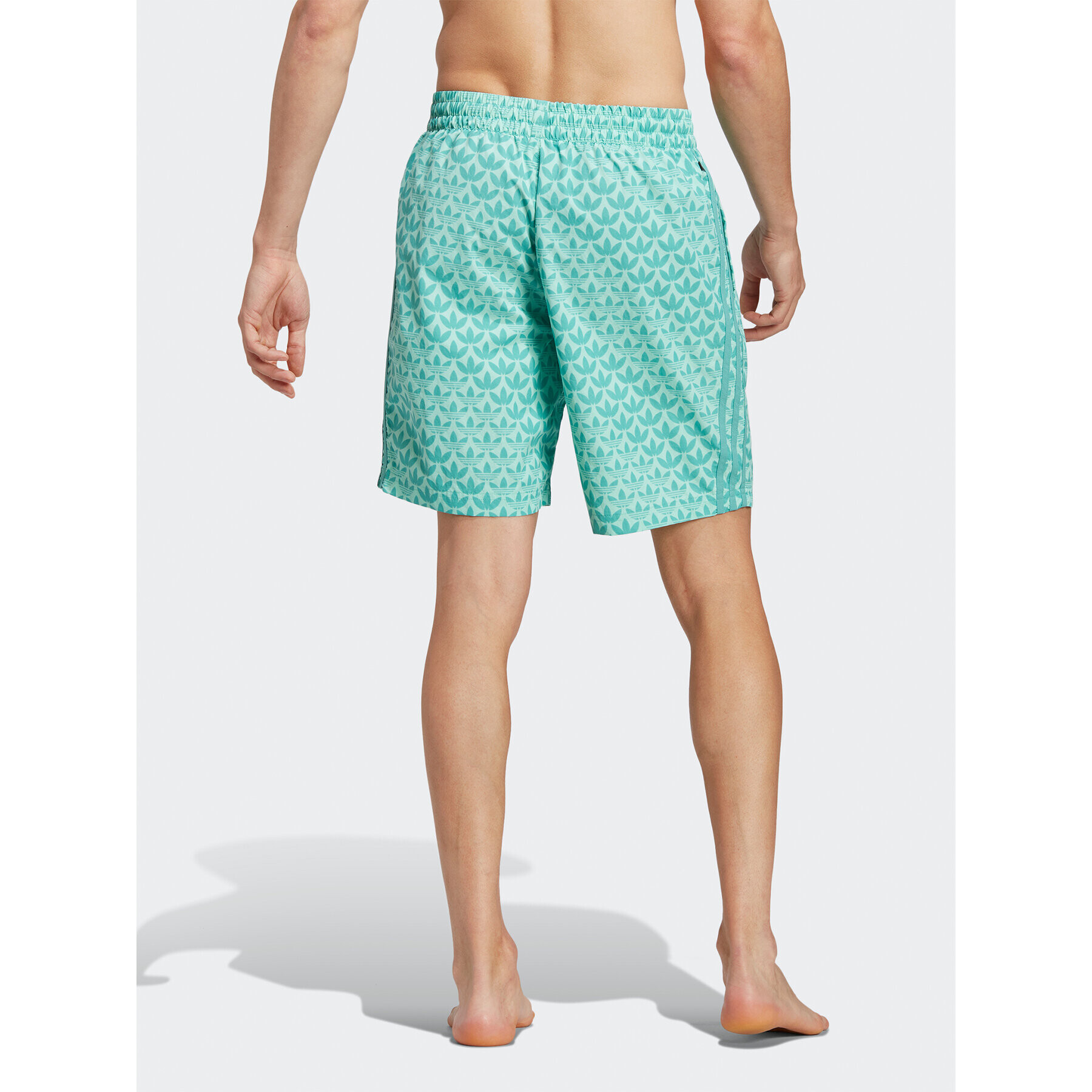 adidas Plavecké šortky Originals Monogram Swim Shorts H44773 Modrá Regular Fit - Pepit.sk