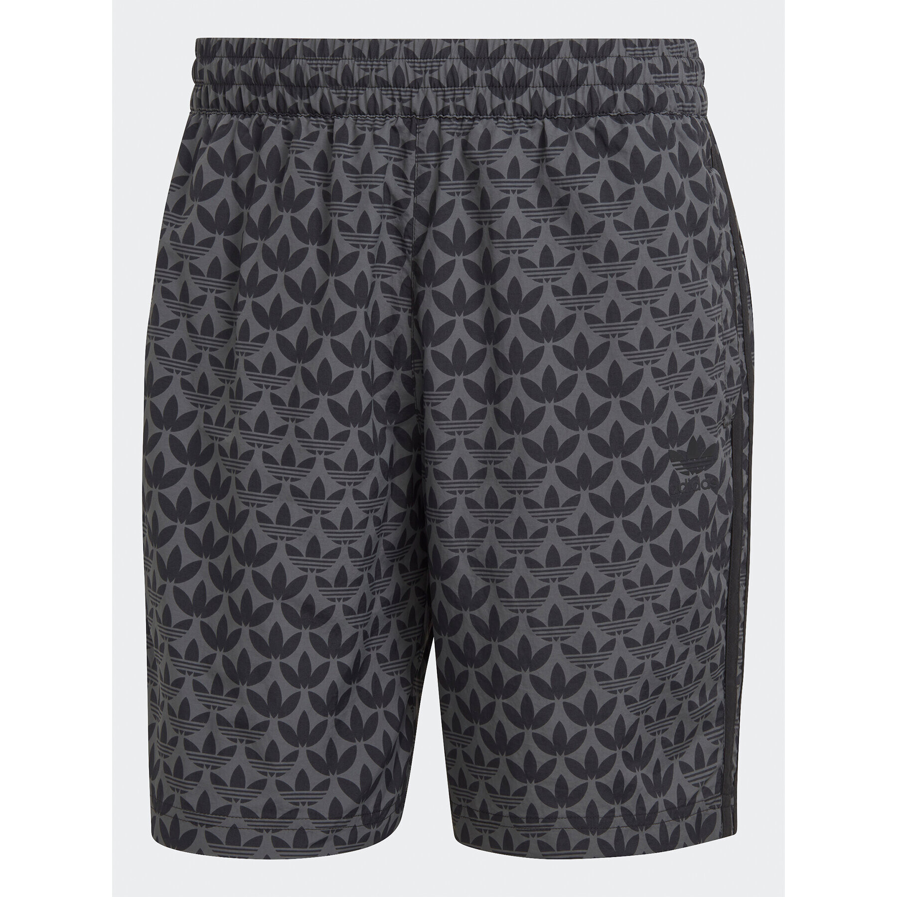 adidas Plavecké šortky Originals Monogram Swim Shorts HT4417 Čierna Regular Fit - Pepit.sk