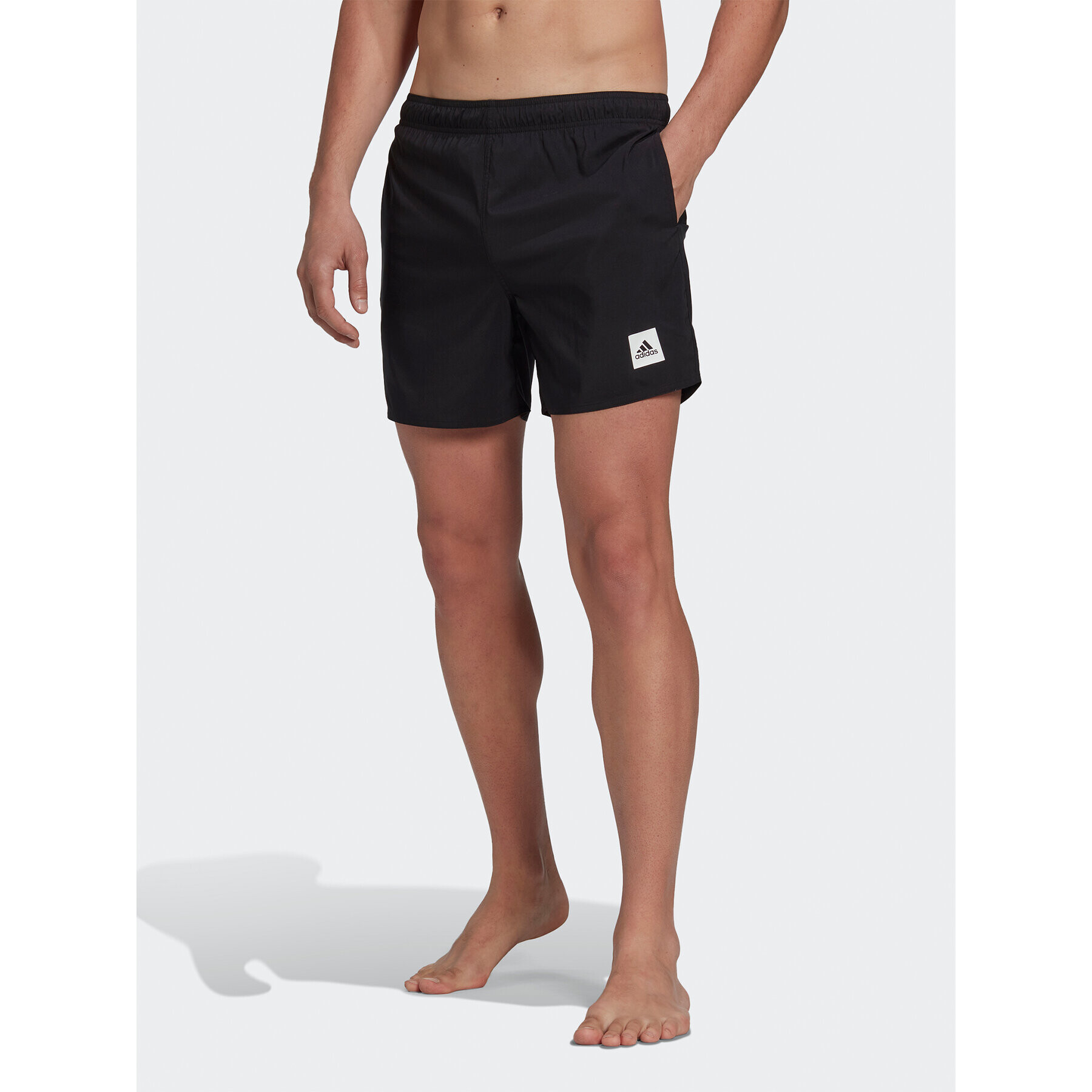 adidas Plavecké šortky Short Length Solid Swim Shorts HP1772 Čierna Regular Fit - Pepit.sk