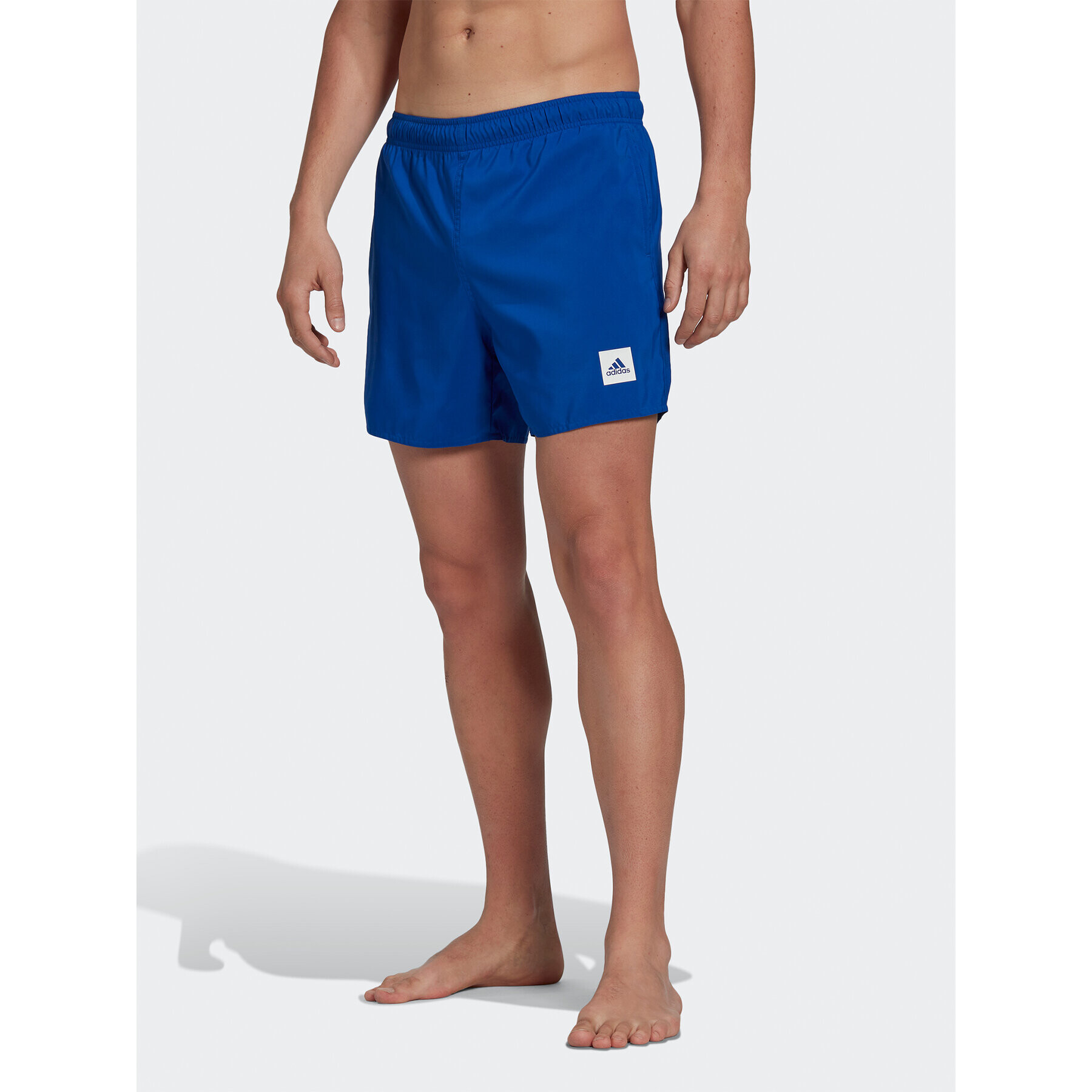 adidas Plavecké šortky Short Length Solid Swim Shorts HP1773 Modrá Regular Fit - Pepit.sk