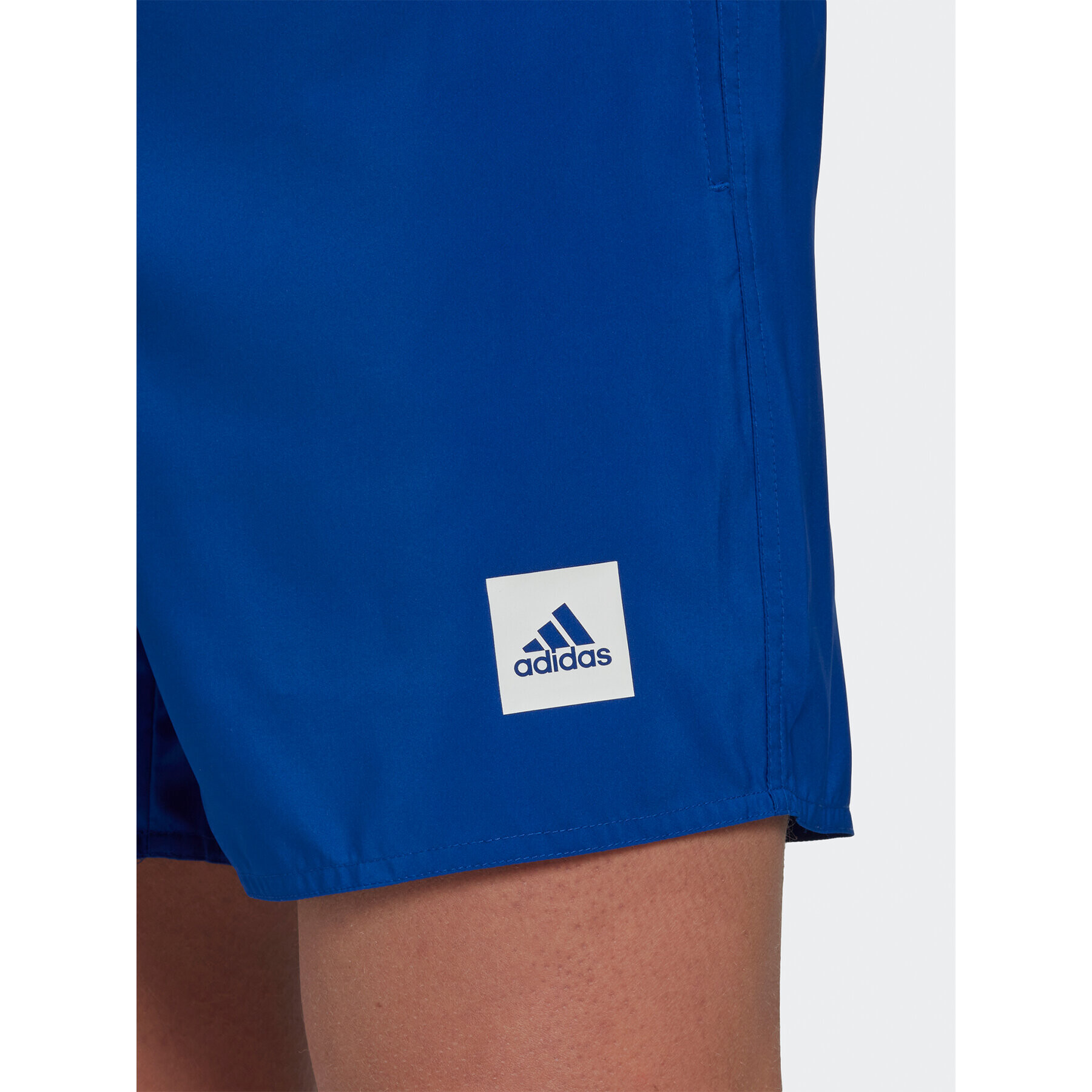 adidas Plavecké šortky Short Length Solid Swim Shorts HP1773 Modrá Regular Fit - Pepit.sk