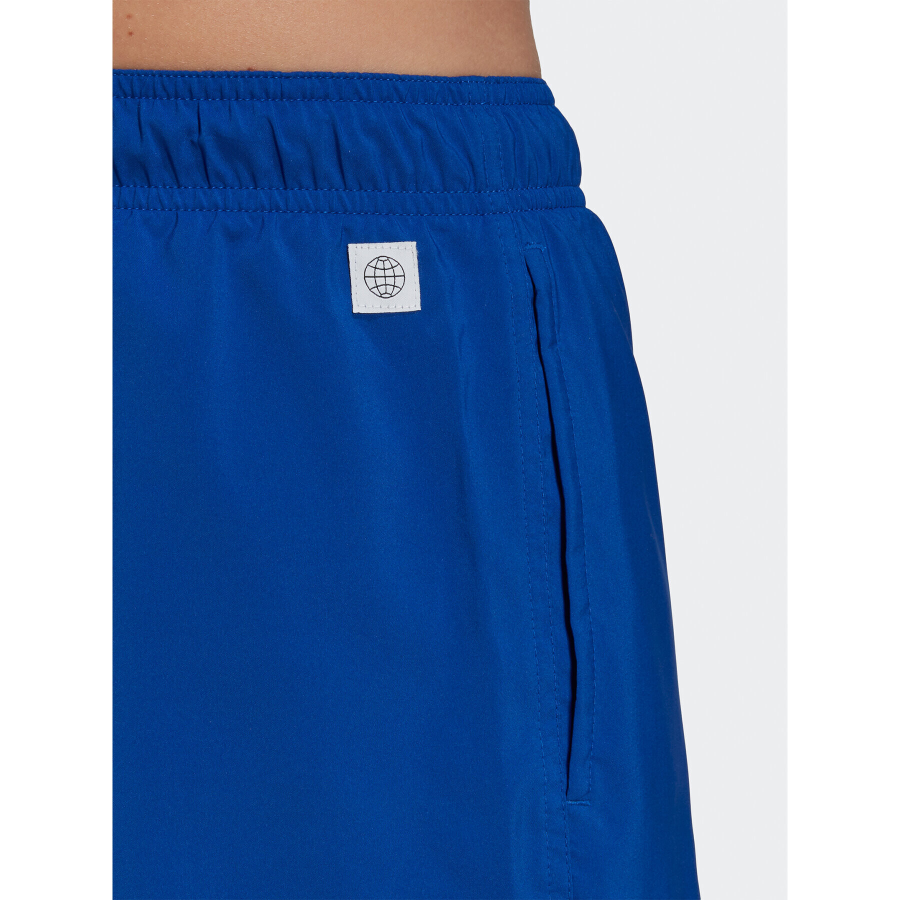 adidas Plavecké šortky Short Length Solid Swim Shorts HP1773 Modrá Regular Fit - Pepit.sk