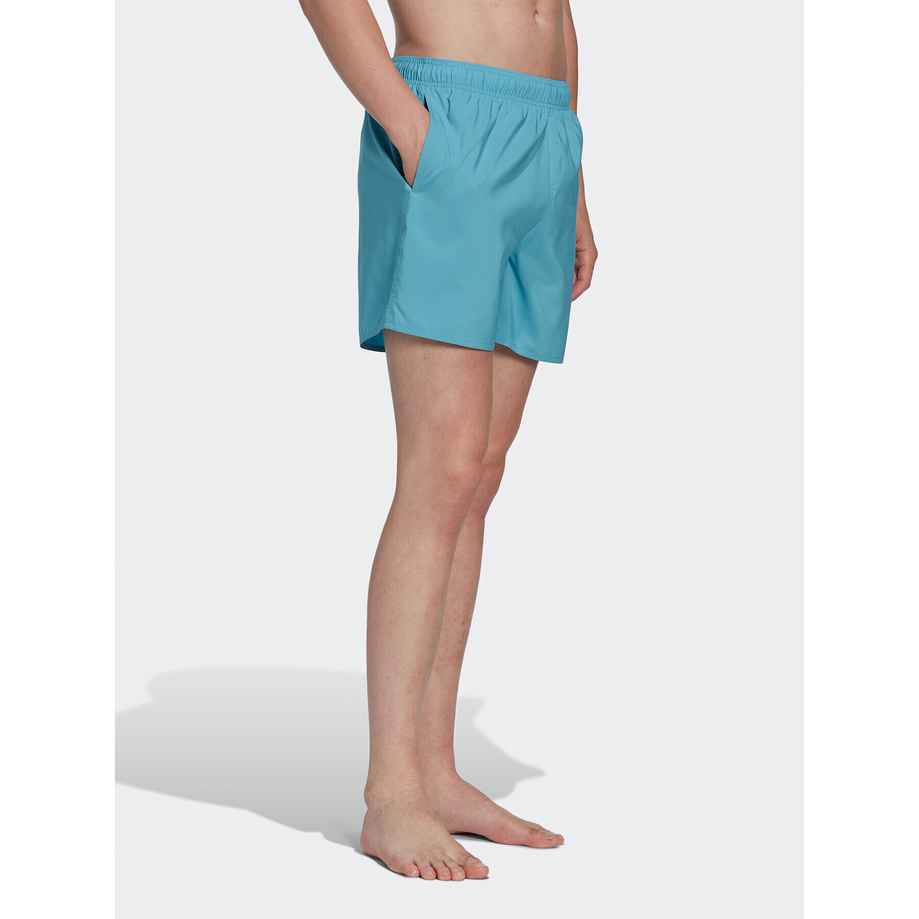 adidas Plavecké šortky Short Length Solid Swim Shorts HT2161 Modrá Regular Fit - Pepit.sk