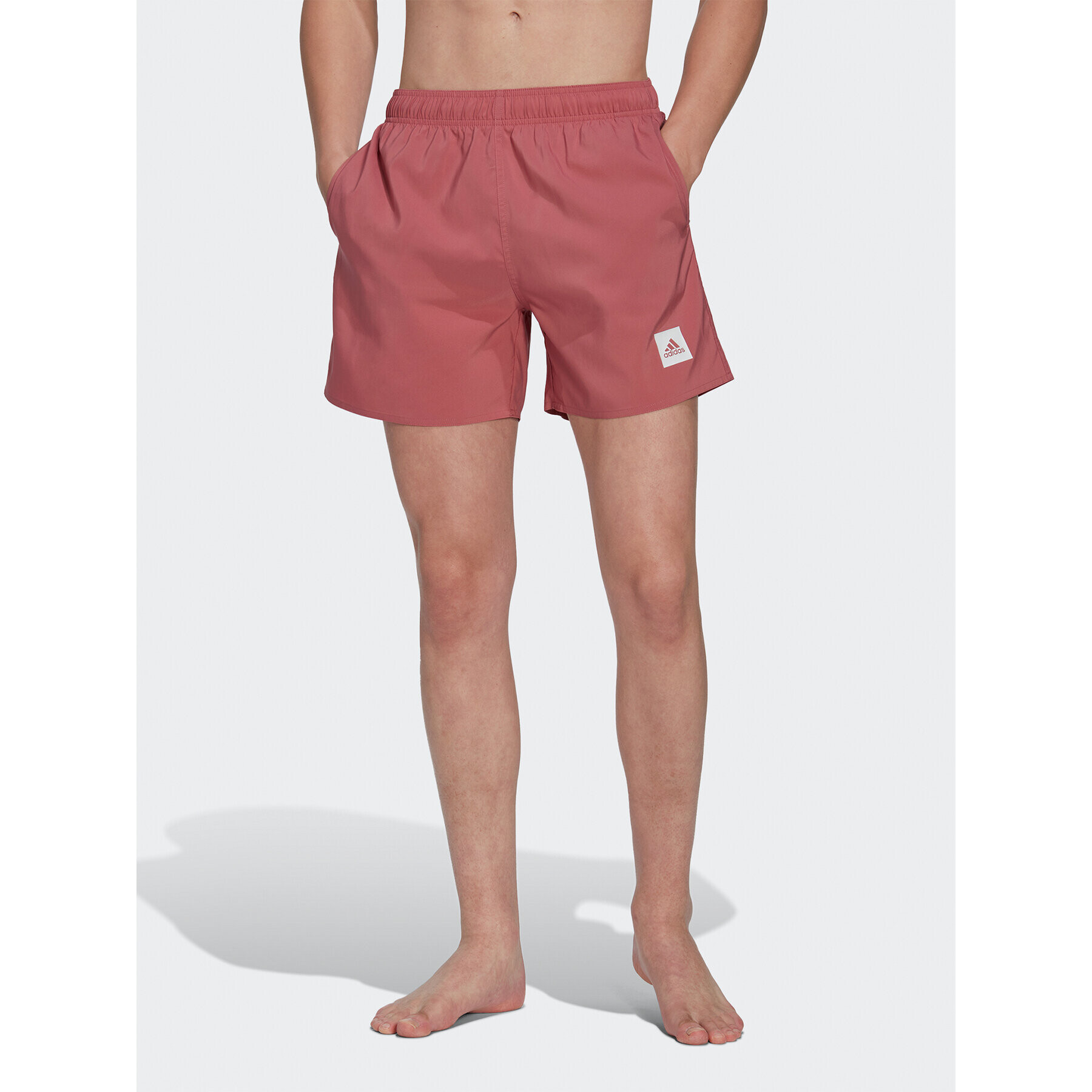 adidas Plavecké šortky Short Length Solid Swim Shorts HT2163 Ružová Regular Fit - Pepit.sk