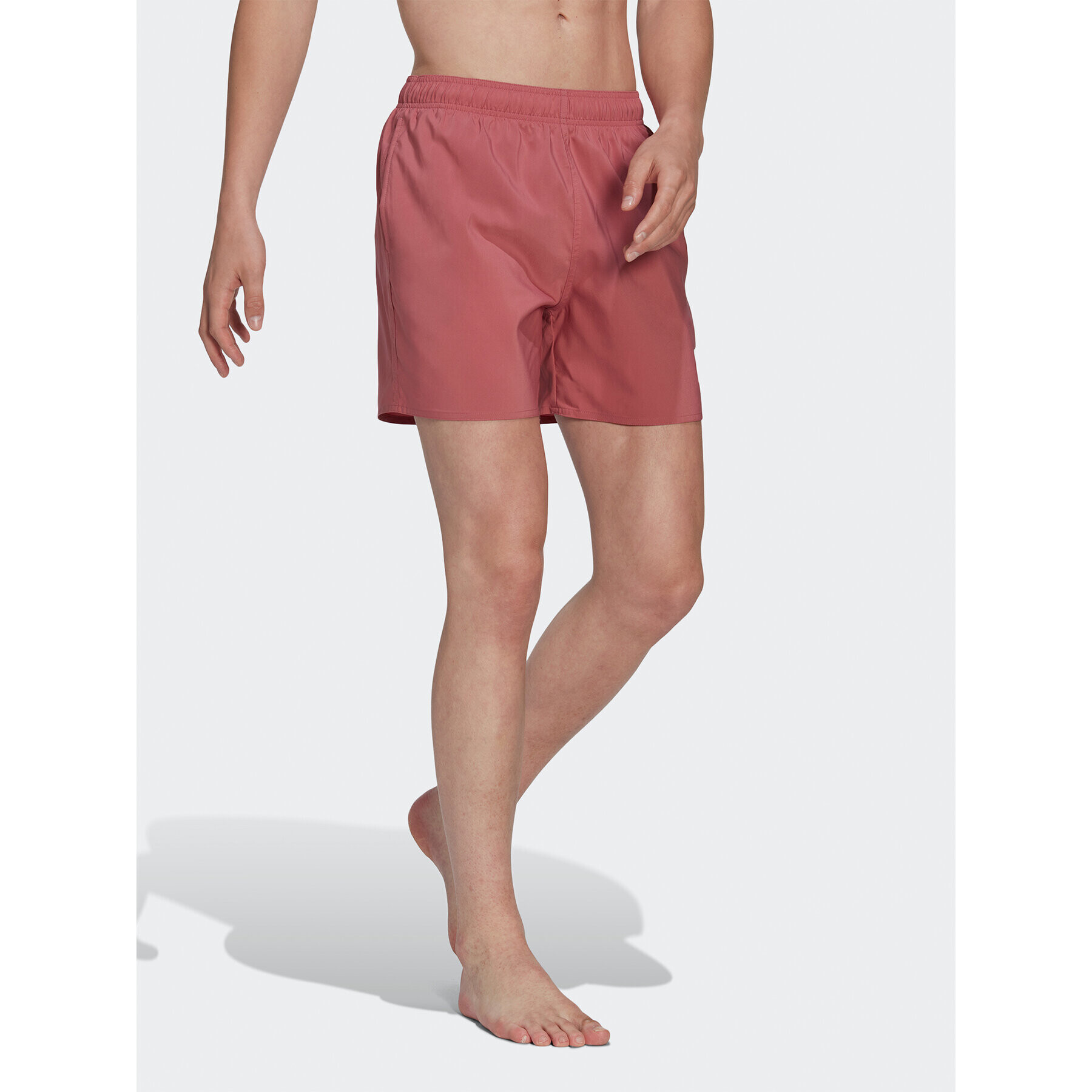 adidas Plavecké šortky Short Length Solid Swim Shorts HT2163 Ružová Regular Fit - Pepit.sk