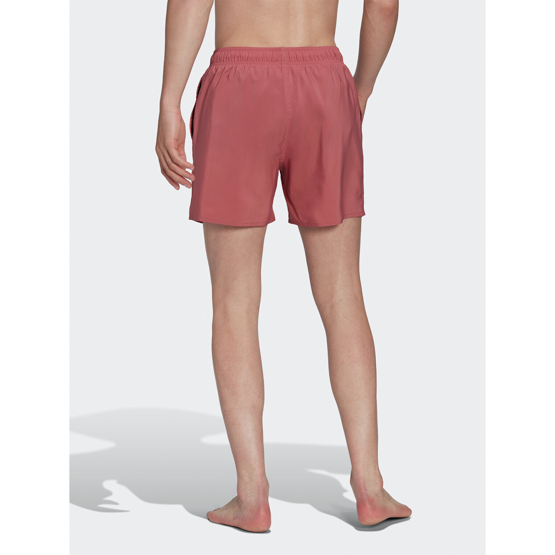 adidas Plavecké šortky Short Length Solid Swim Shorts HT2163 Ružová Regular Fit - Pepit.sk