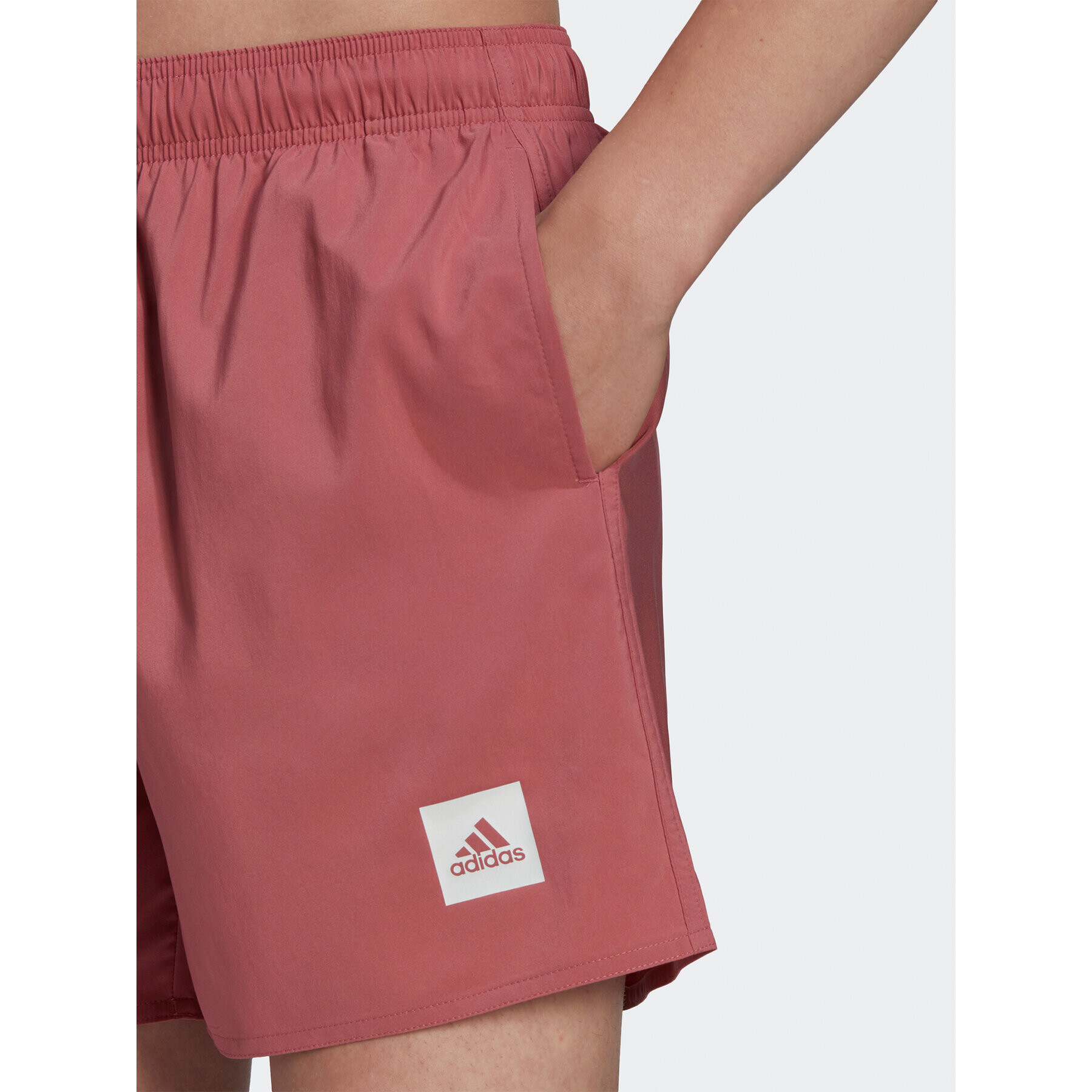 adidas Plavecké šortky Short Length Solid Swim Shorts HT2163 Ružová Regular Fit - Pepit.sk