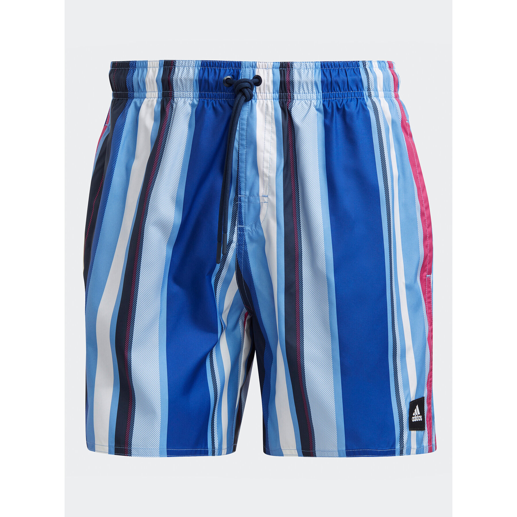 adidas Plavecké šortky Striped Swim Shorts IA7752 Modrá Regular Fit - Pepit.sk