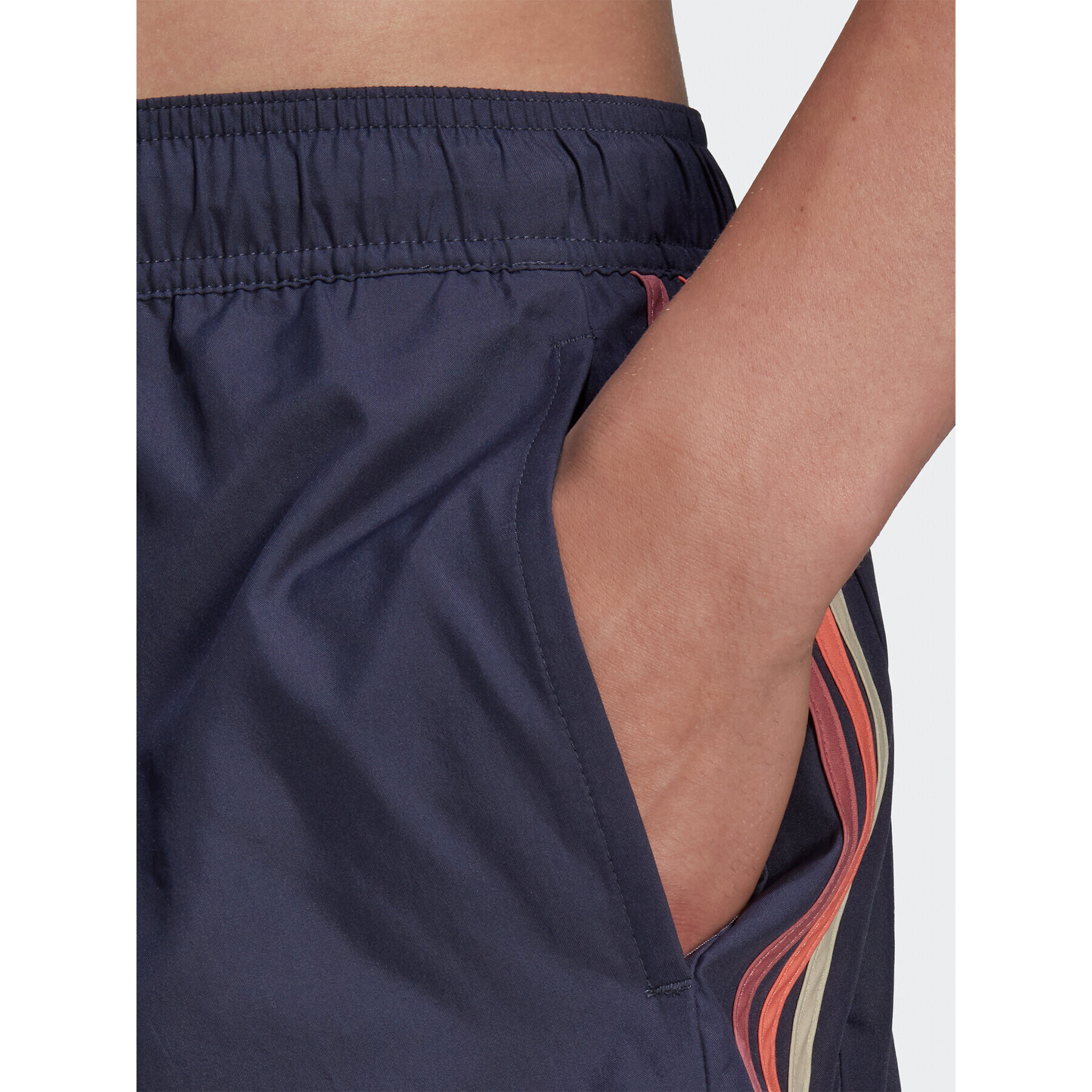 adidas Plavecké šortky Very Short Length Retro Split Swim Shorts HT4348 Modrá Regular Fit - Pepit.sk