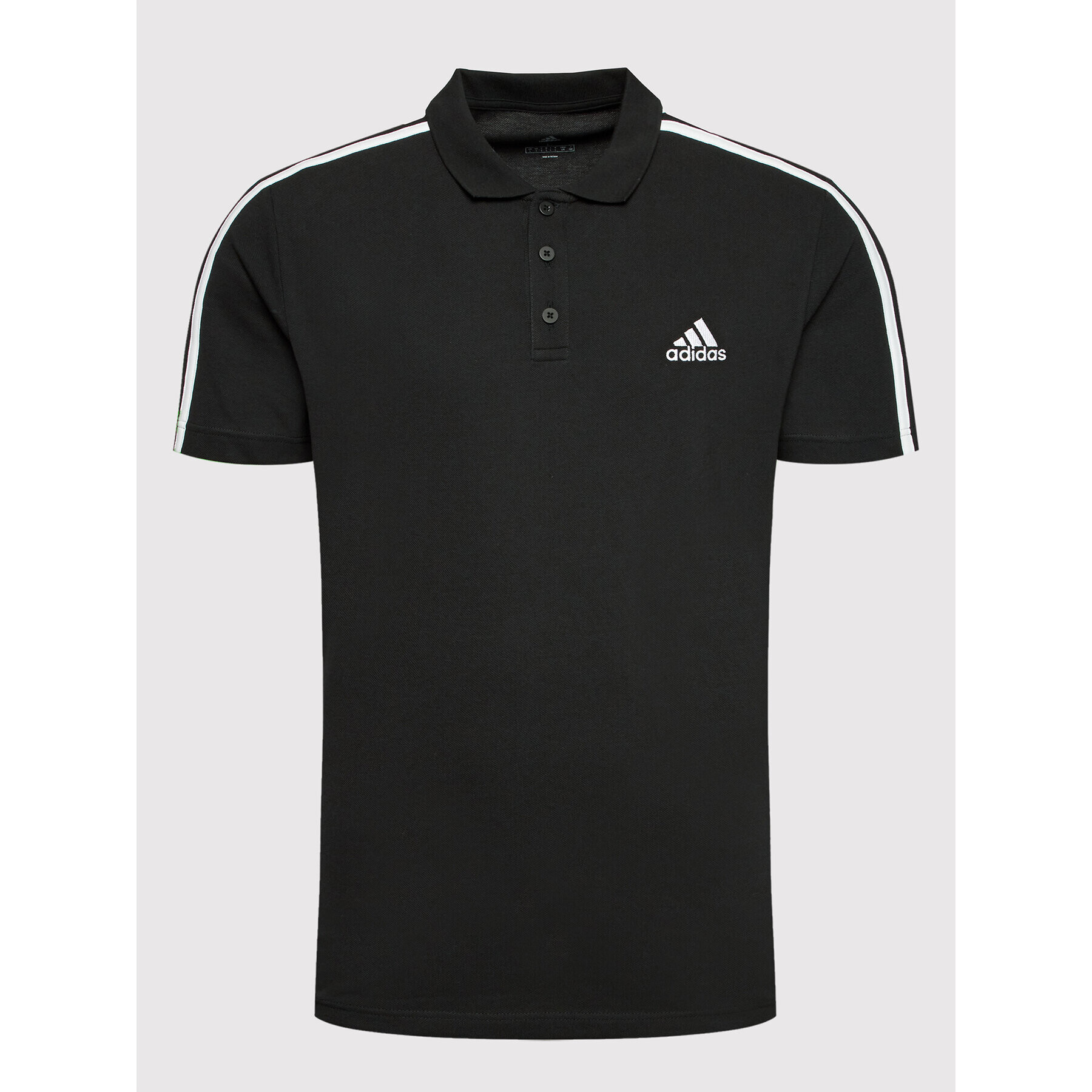 adidas Polokošeľa Aeroready Essentials Pique GK9097 Čierna Regular Fit - Pepit.sk