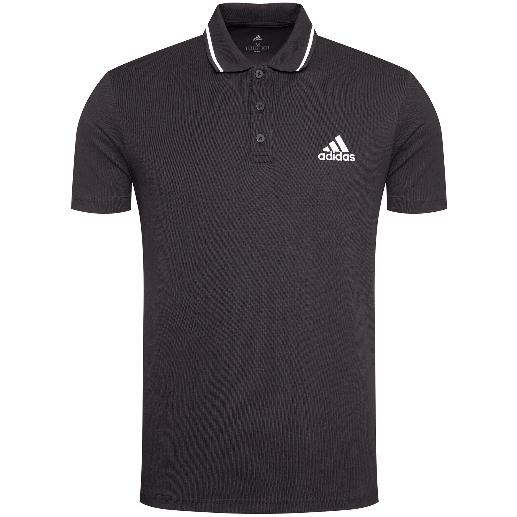 adidas Polokošeľa M Sl Pq Ps GK9027 Čierna Regular Fit - Pepit.sk