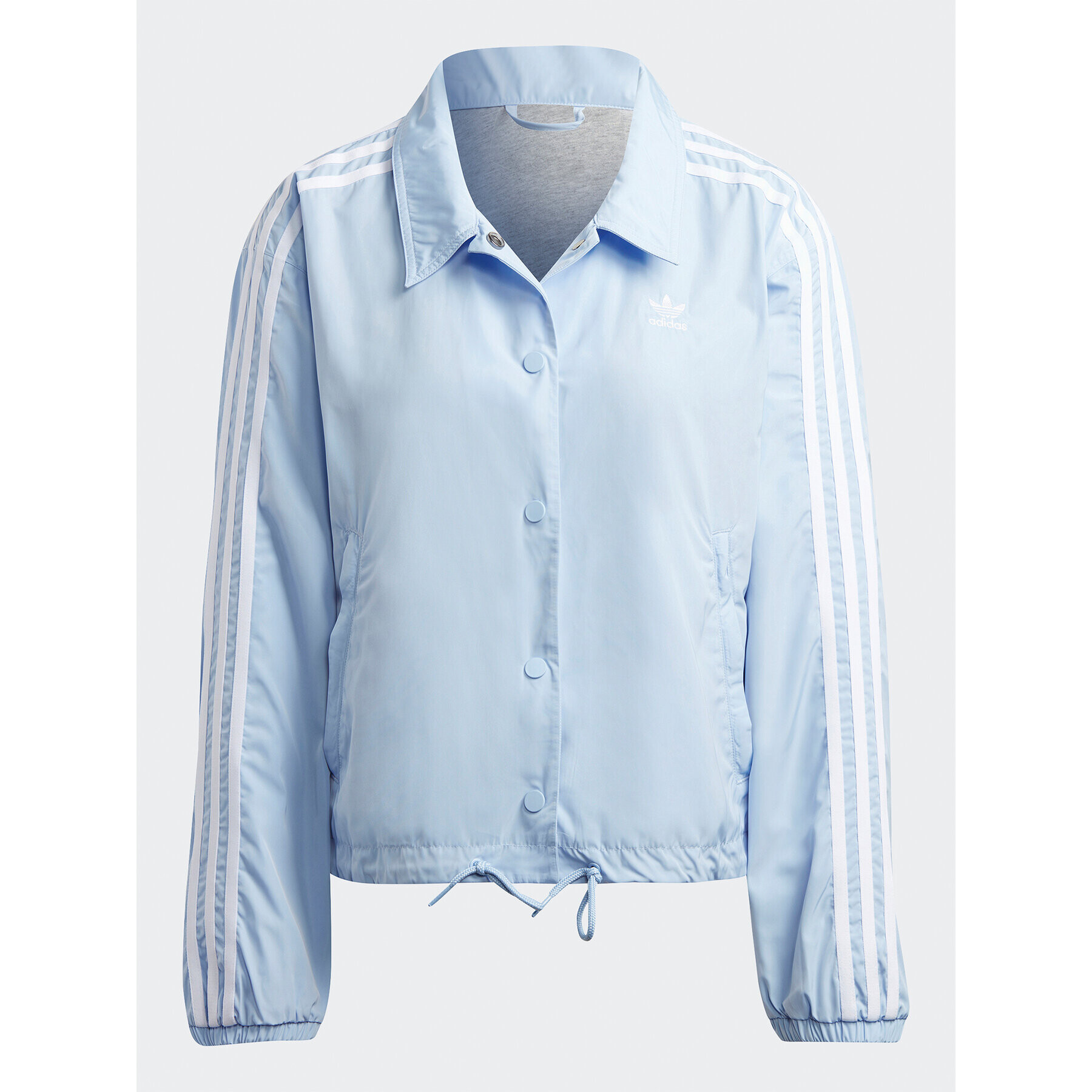 adidas Prechodná bunda Adicolor Classics 3-Stripes Coach Jacket IC5480 Modrá Loose Fit - Pepit.sk