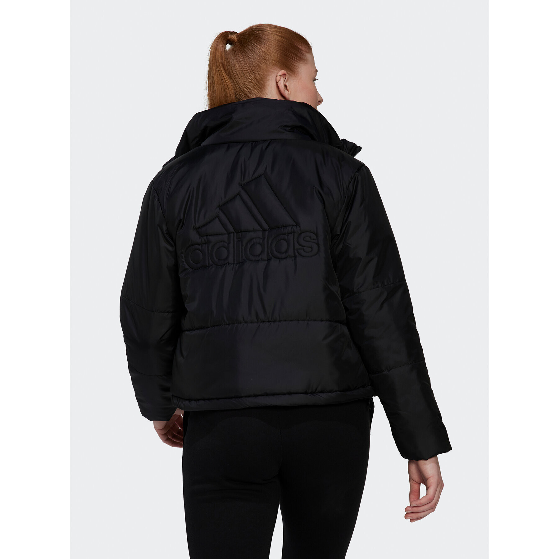 adidas Prechodná bunda BSC Insulated Jacket HG8757 Čierna Loose Fit - Pepit.sk