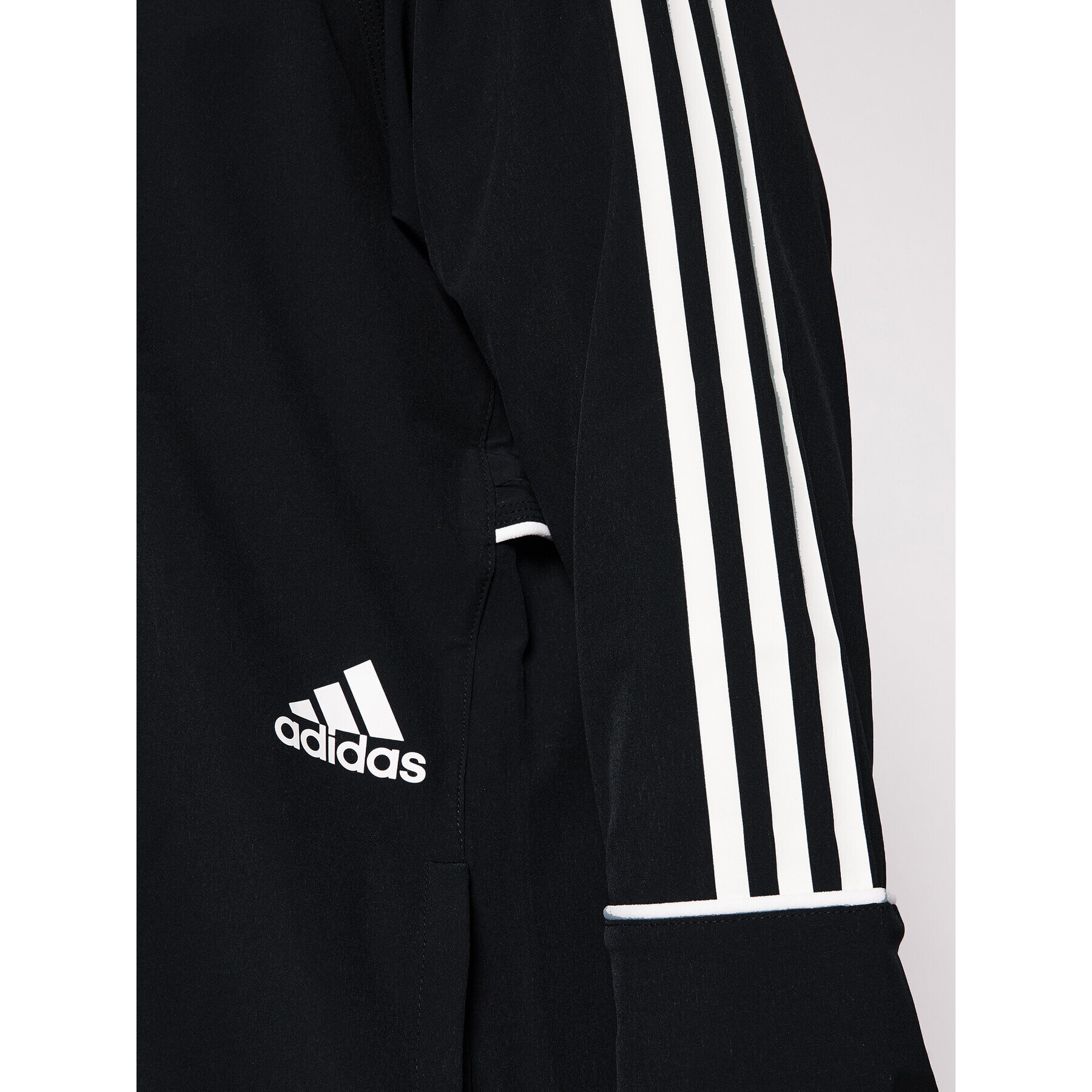 adidas Prechodná bunda Player 3-Stripes GL4799 Čierna Relaxed Fit - Pepit.sk